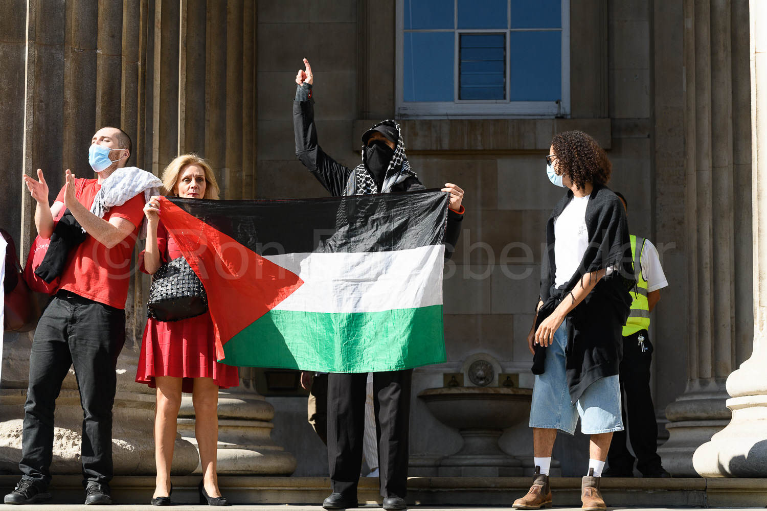 British Museum 'Drop BP' protest © Ron Fassbender