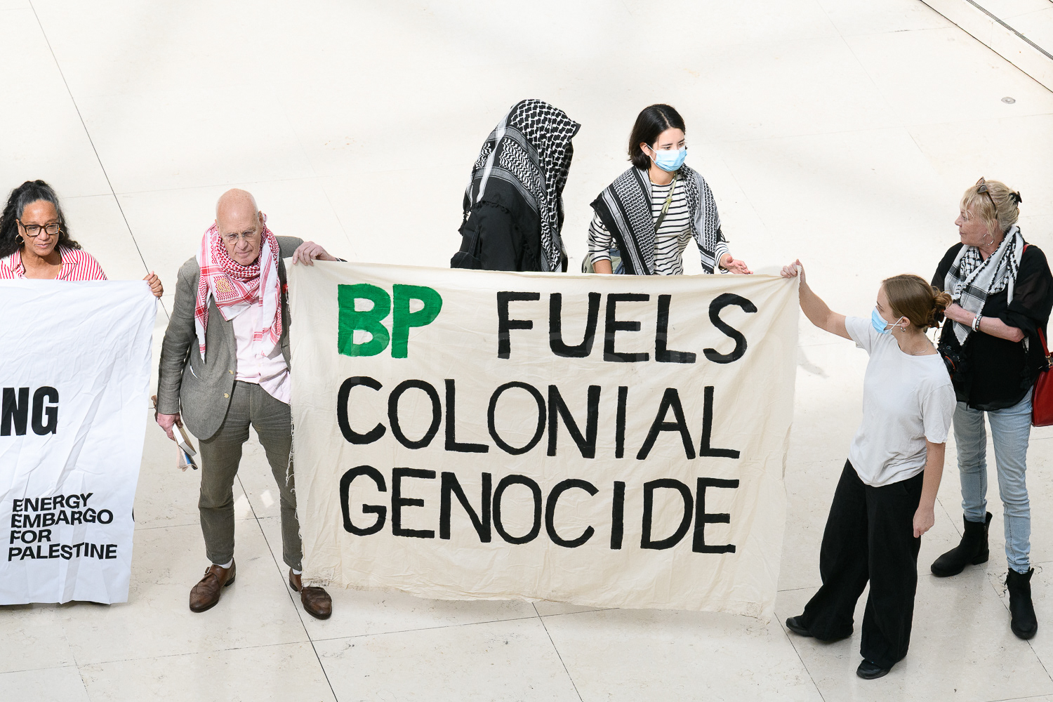 British Museum 'Drop BP' protest © Ron Fassbender
