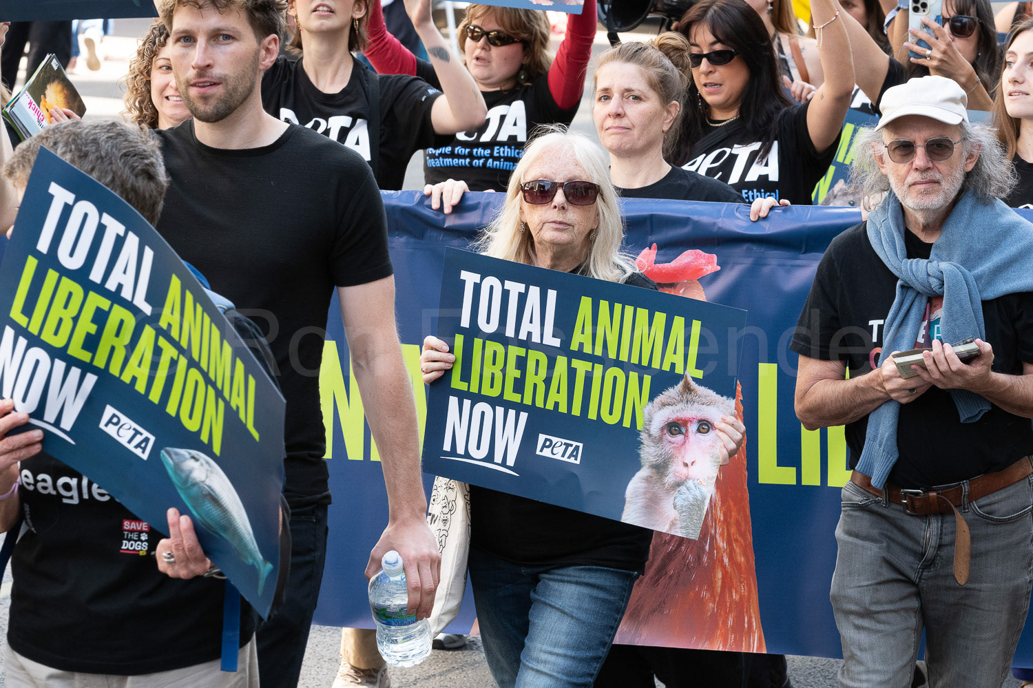 National Animal Rights March © Ron Fassbender