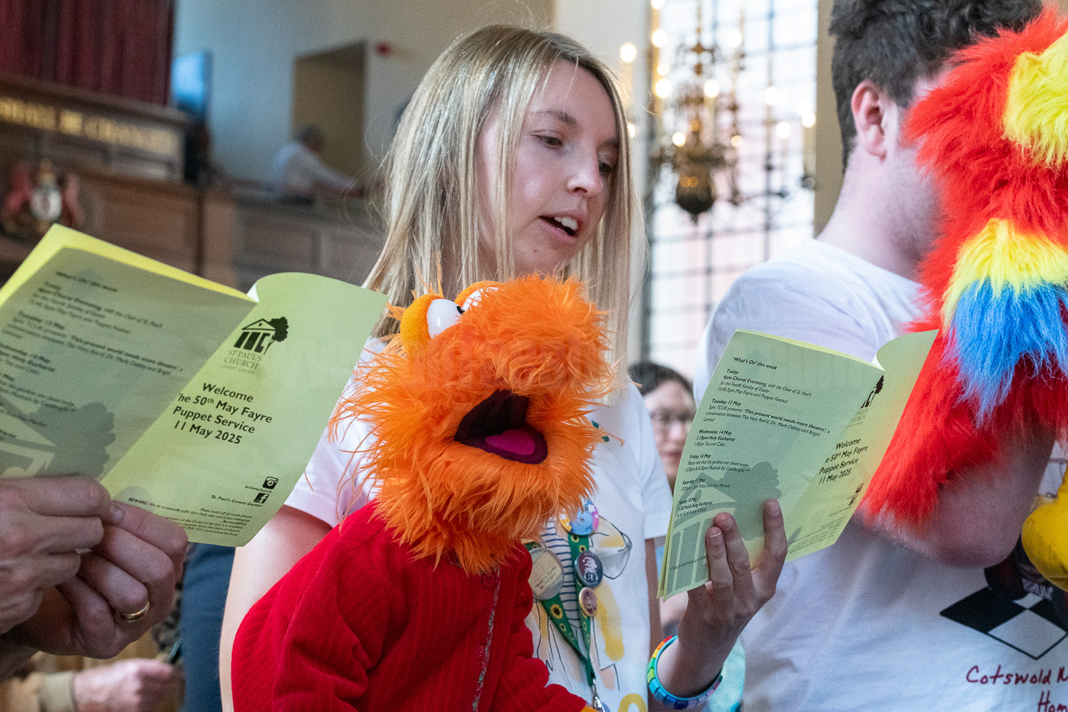 Puppet Service at St Paul's Church © Ron Fassbender