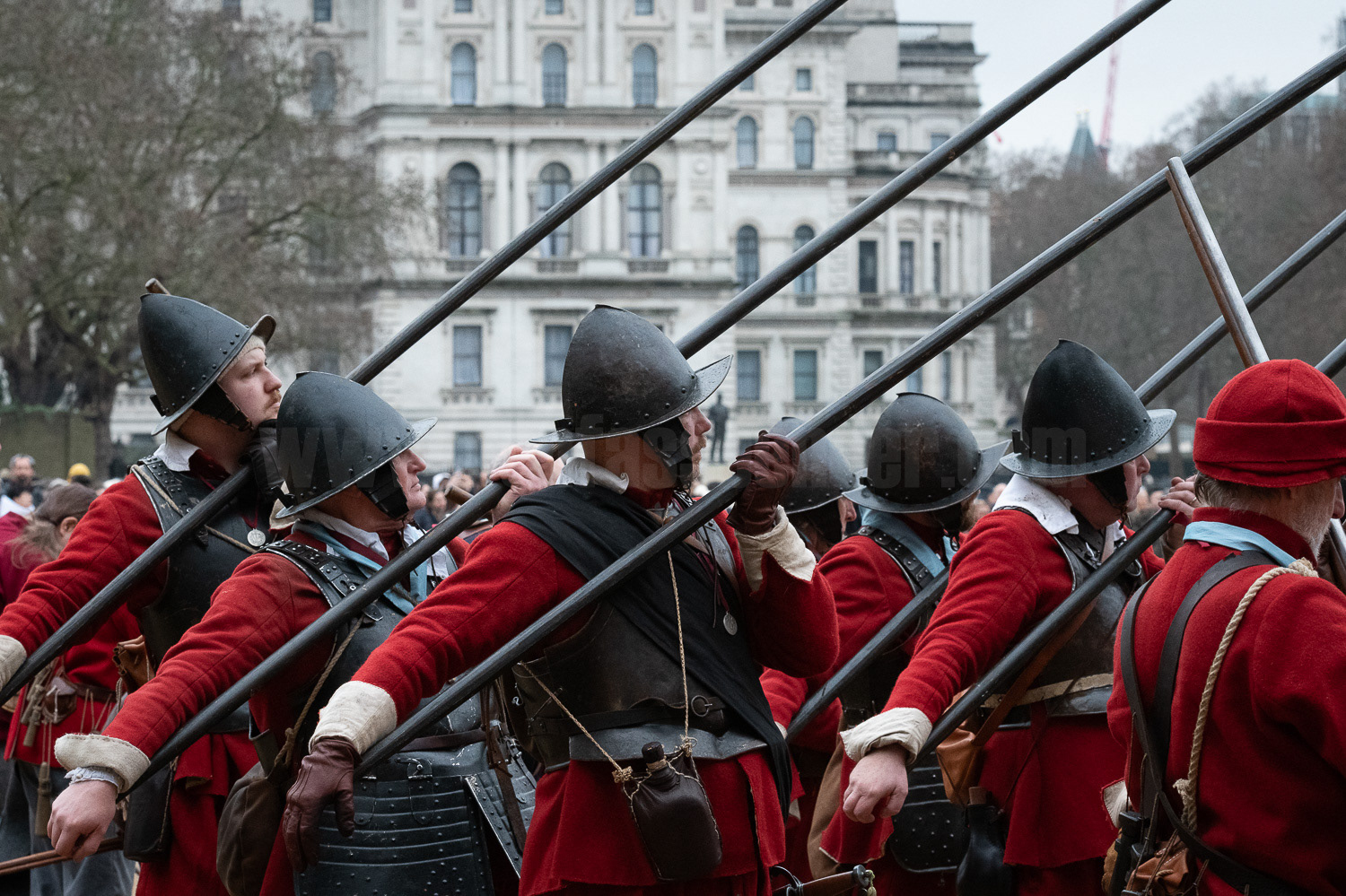 Pikemen in Horse Guards Parade © Ron Fassbender