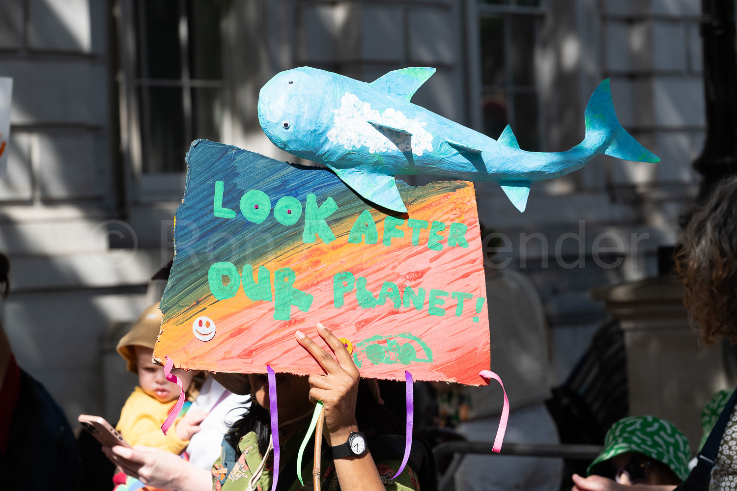 Mothers Rise Up Whitehall climate protest © Ron Fassbender