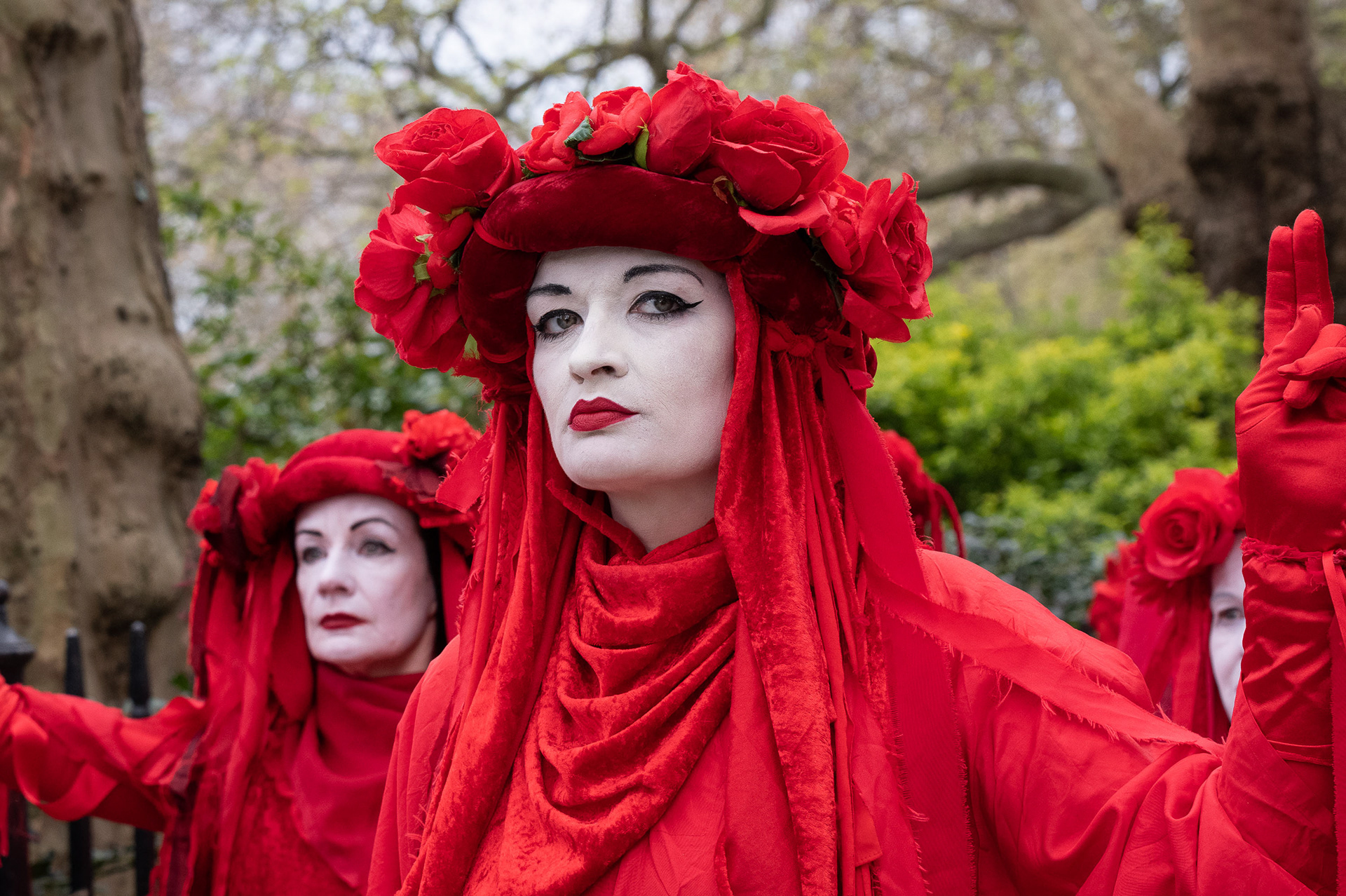 The Red Rebel Brigade © Ron Fassbender