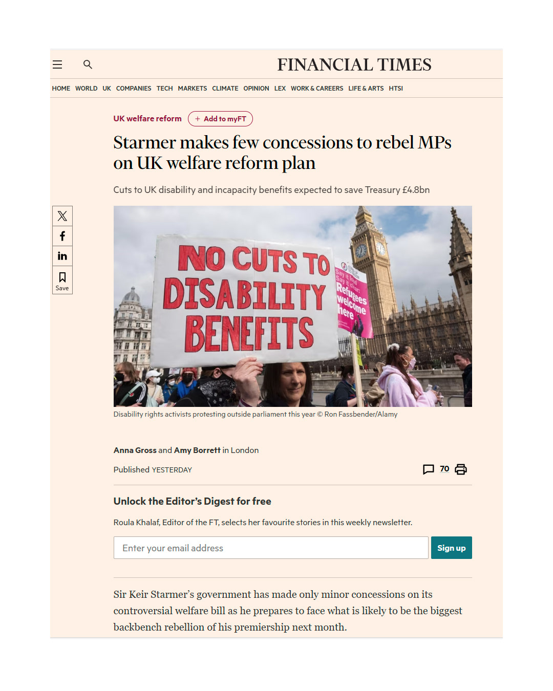 Financial Times 18 June 2025