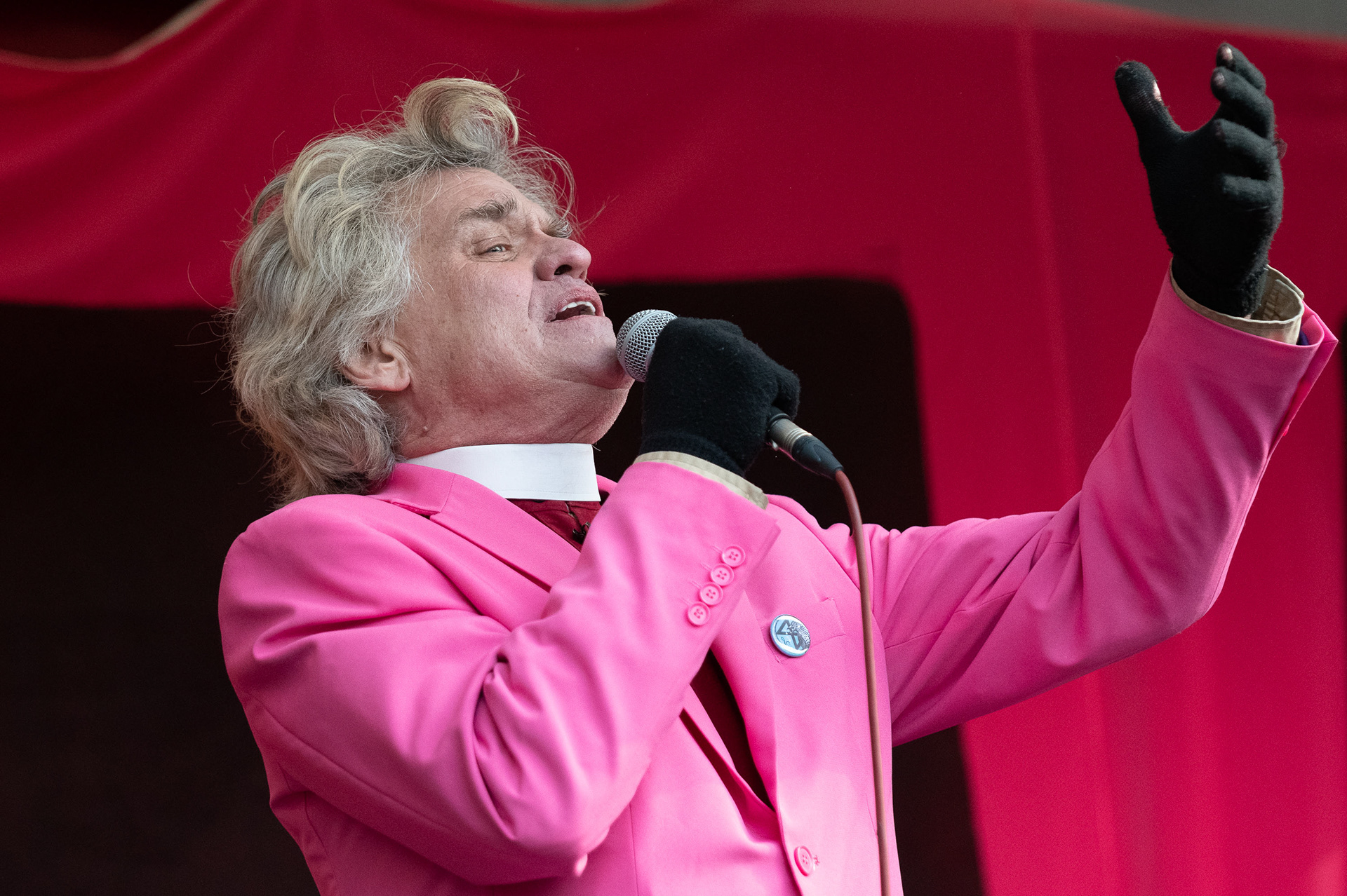 Reverend Billy Talen from the Church of Stop Shopping © Ron Fassbender