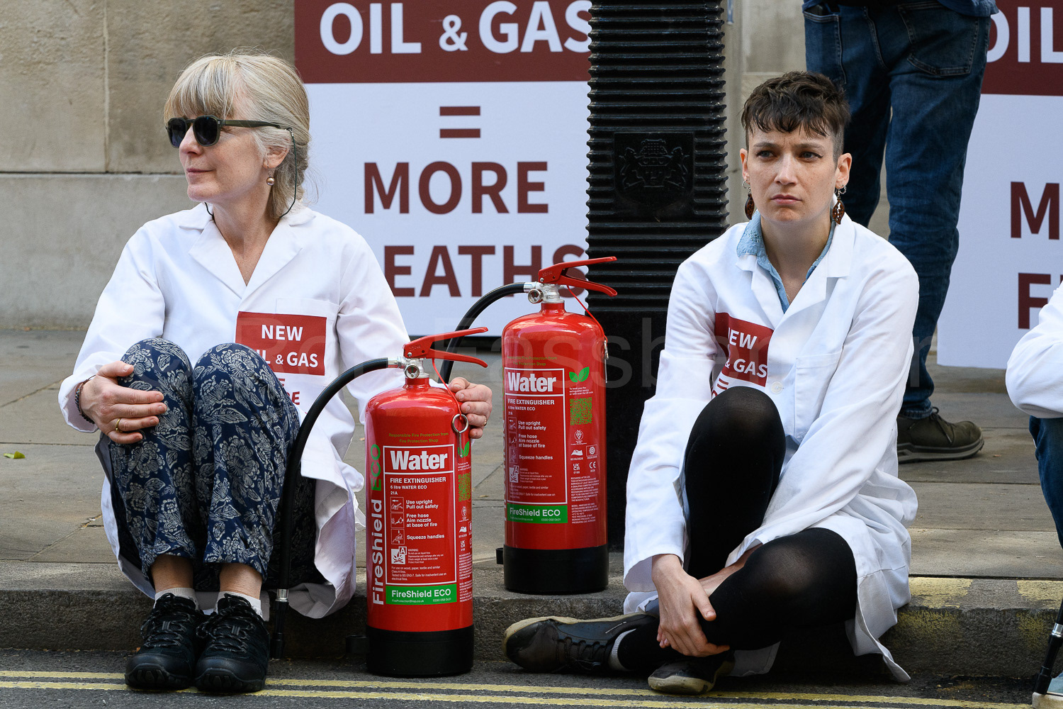 Scientists on Survival, DESNZ protest © Ron Fassbender