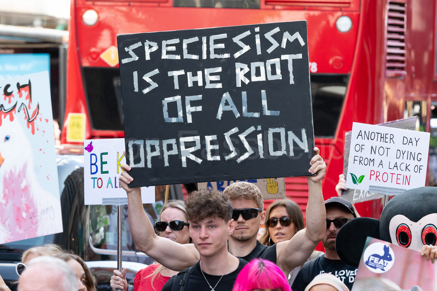 National Animal Rights March © Ron Fassbender