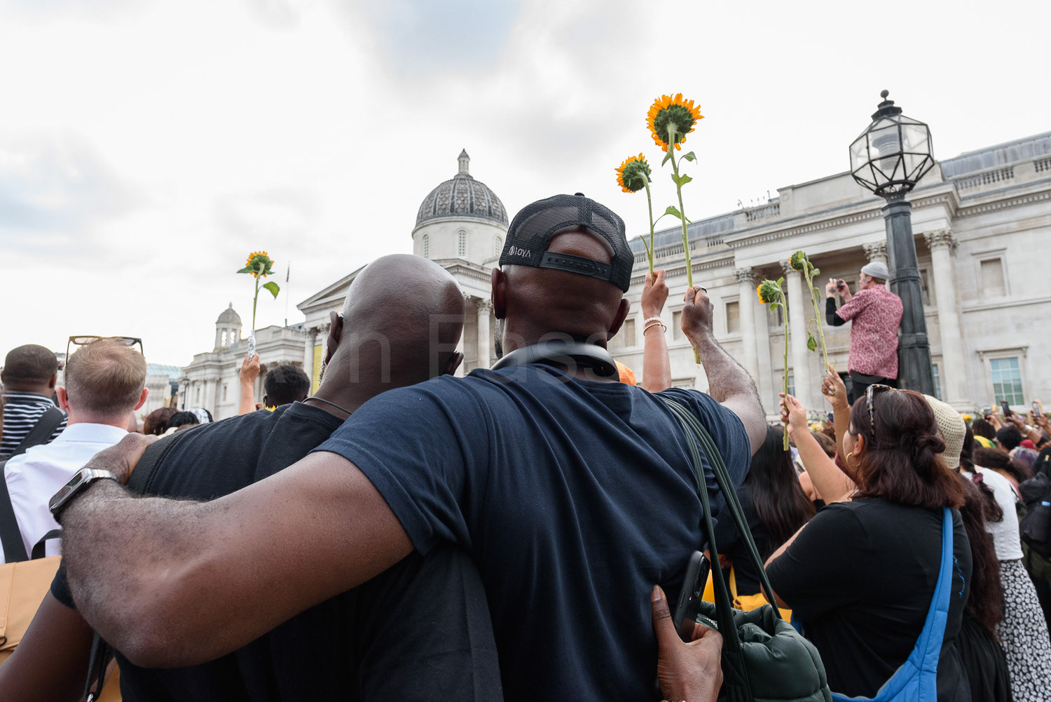 London vigil for Jason Arday © Ron Fassbender