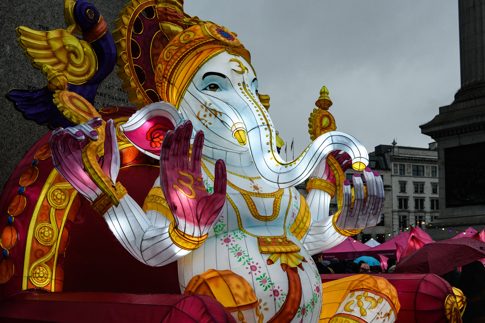 Diwali celebration, London, UK. Image 018. © Ron Fassbender