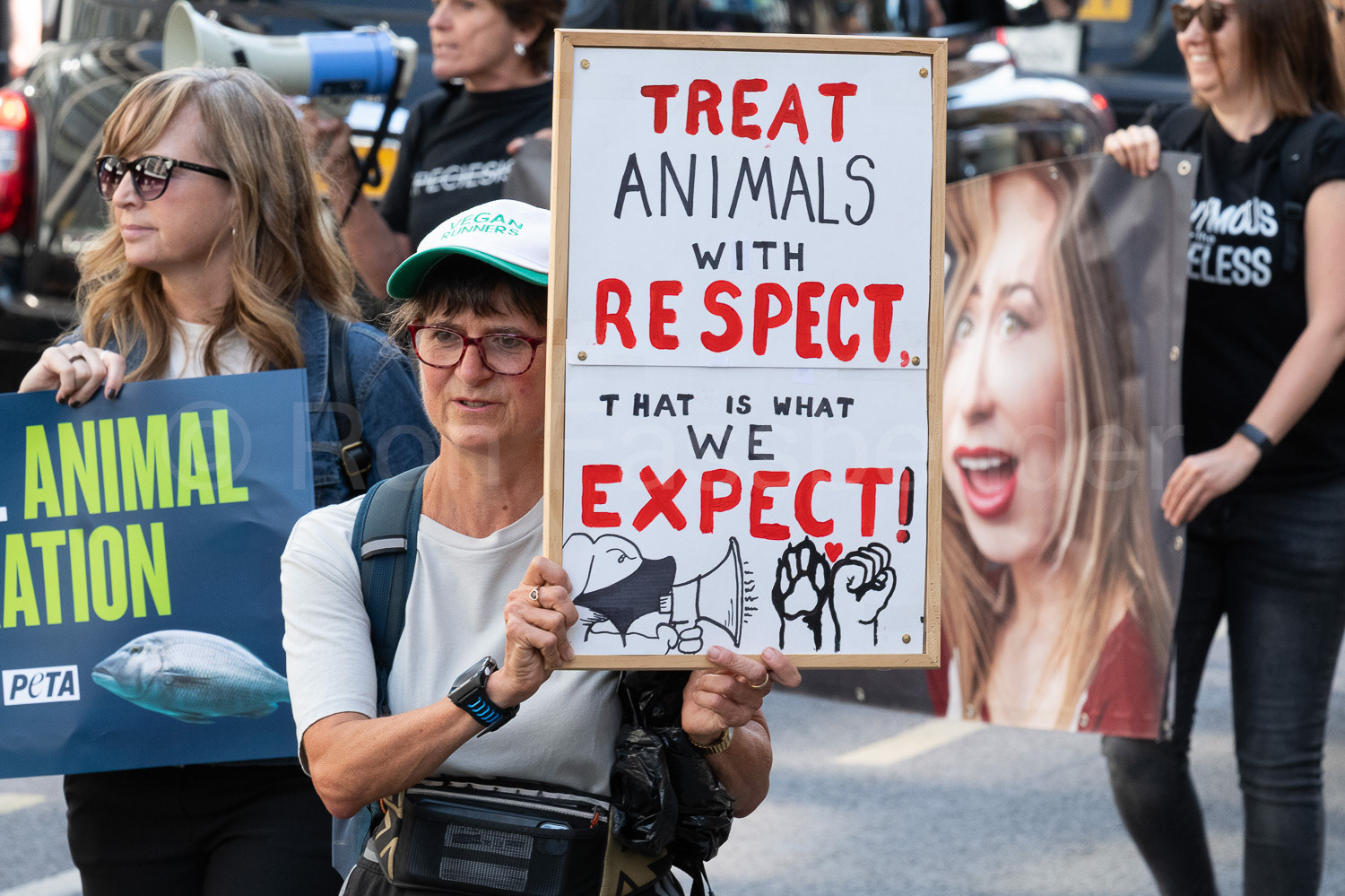 National Animal Rights March © Ron Fassbender