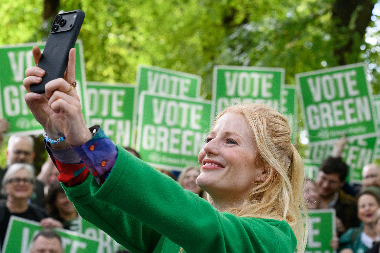 Hannah Spencer MP  © Ron Fassbender