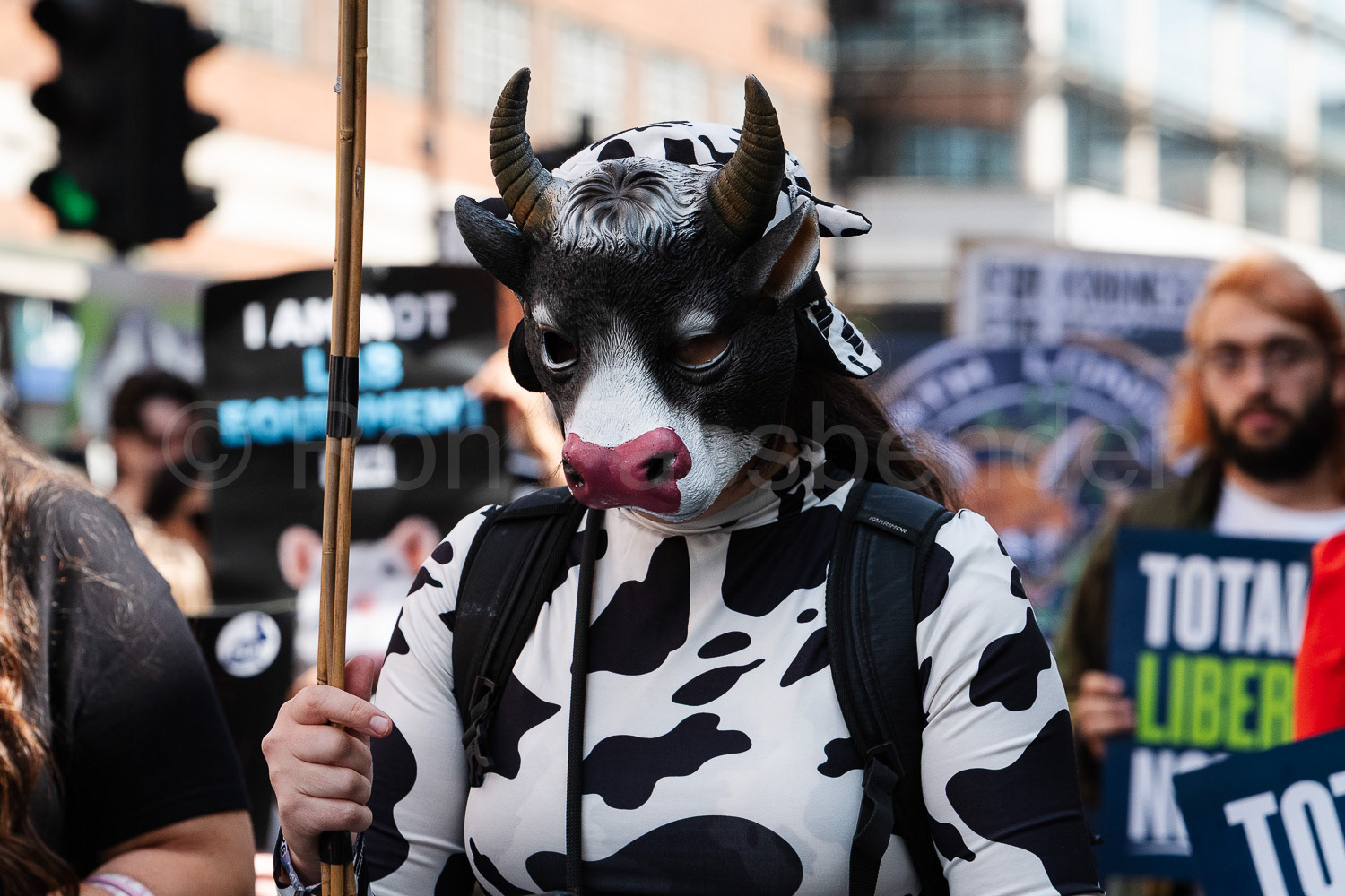 National Animal Rights March © Ron Fassbender