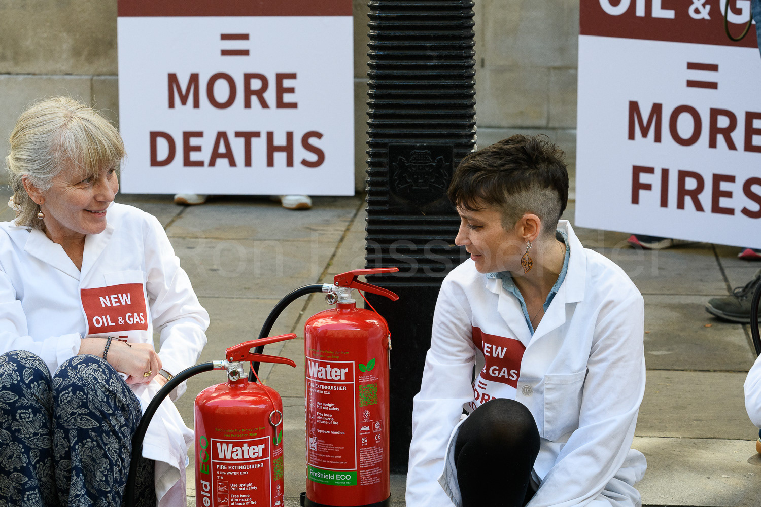 Scientists on Survival, DESNZ protest © Ron Fassbender
