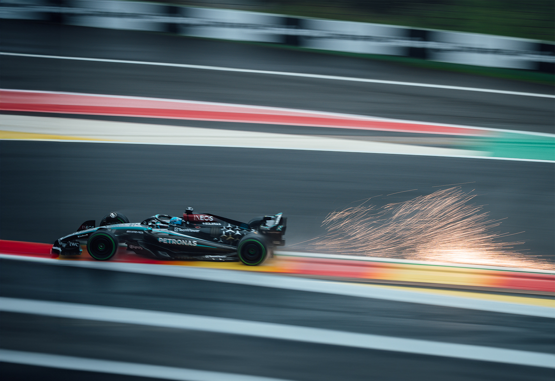 F1 Spa 2024 - George Russell in Quali