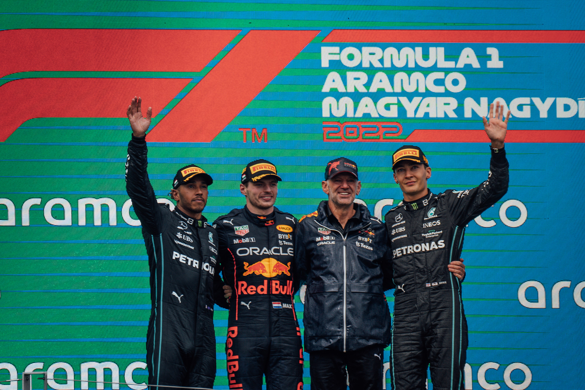 F1 Budapest 2022 -  Podium
