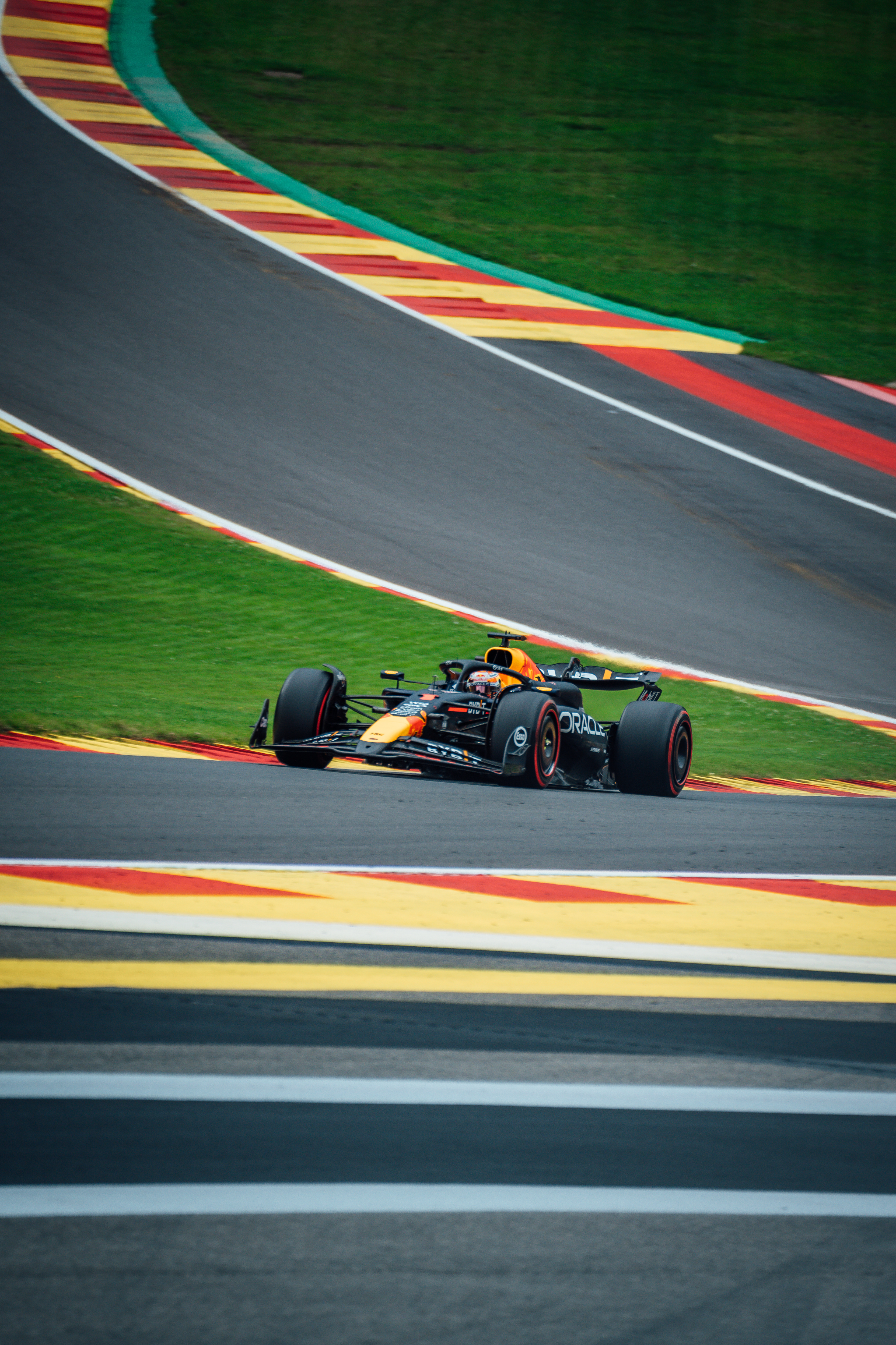 F1 in Spa 2024 - Max Verstappen in Eau Rouge