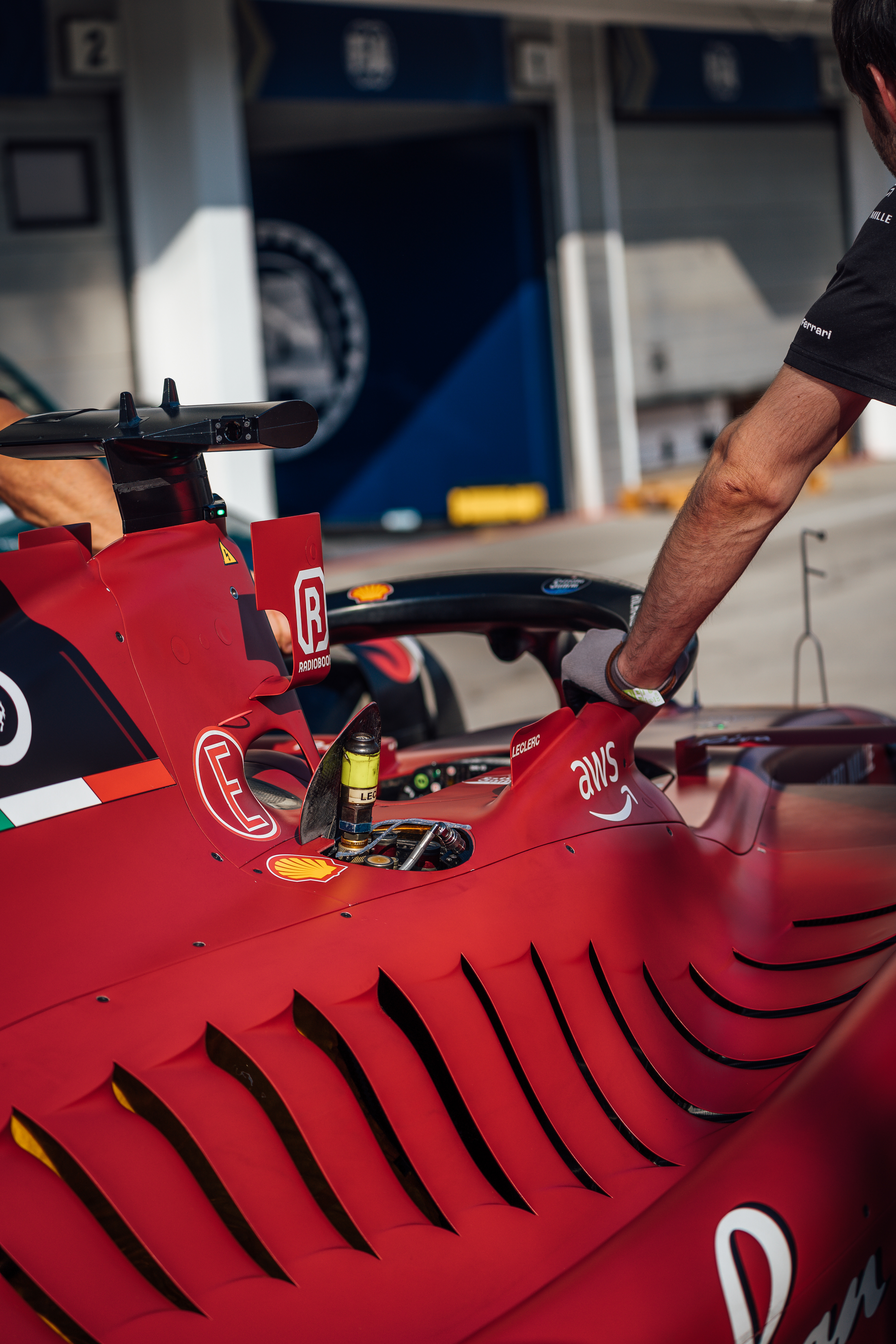 F1 Budapest 2022 - Ferrari F1-75