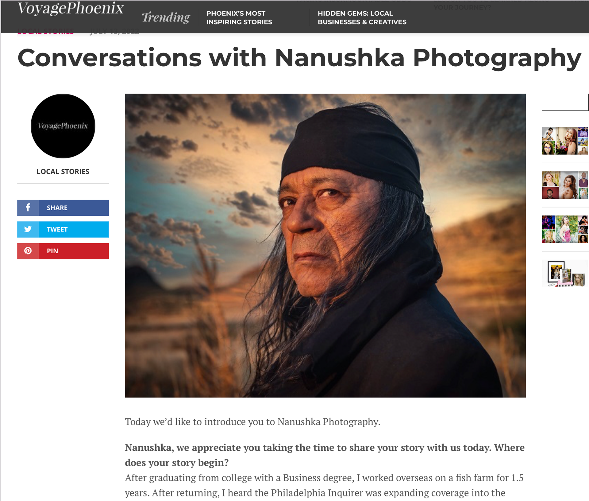 Voyage Phoenix Magazine July 2022