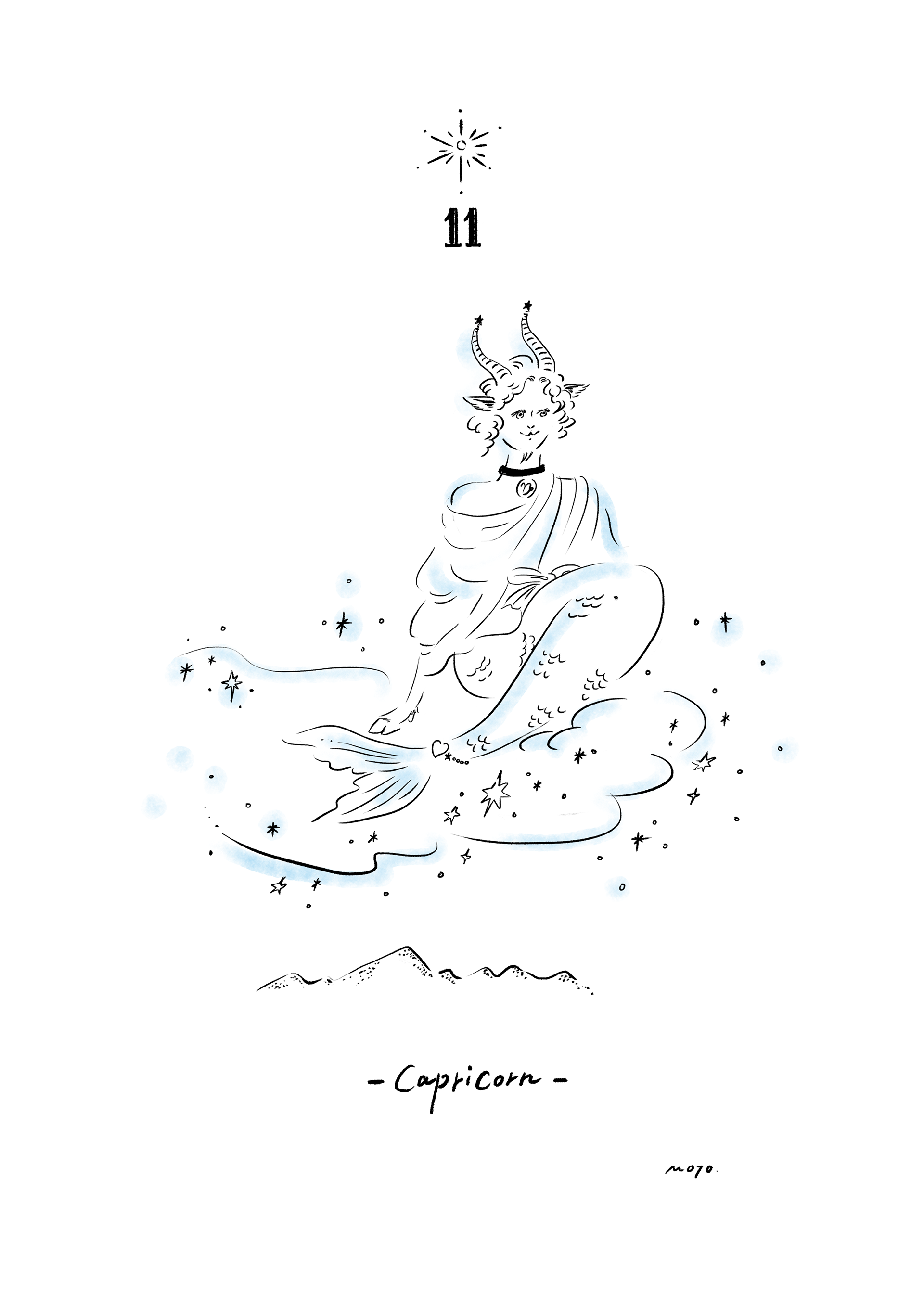 山羊座 -11ハウス-