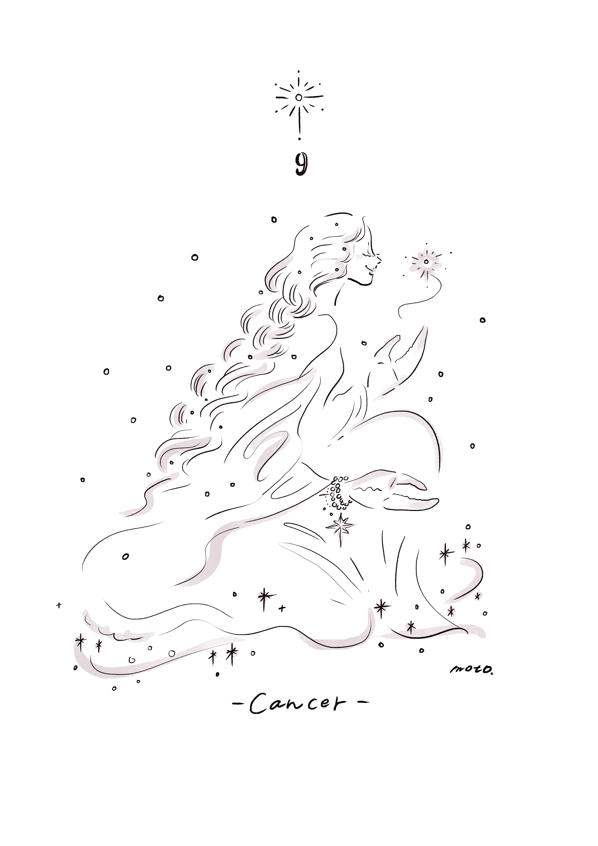 蟹座 -9ハウス-