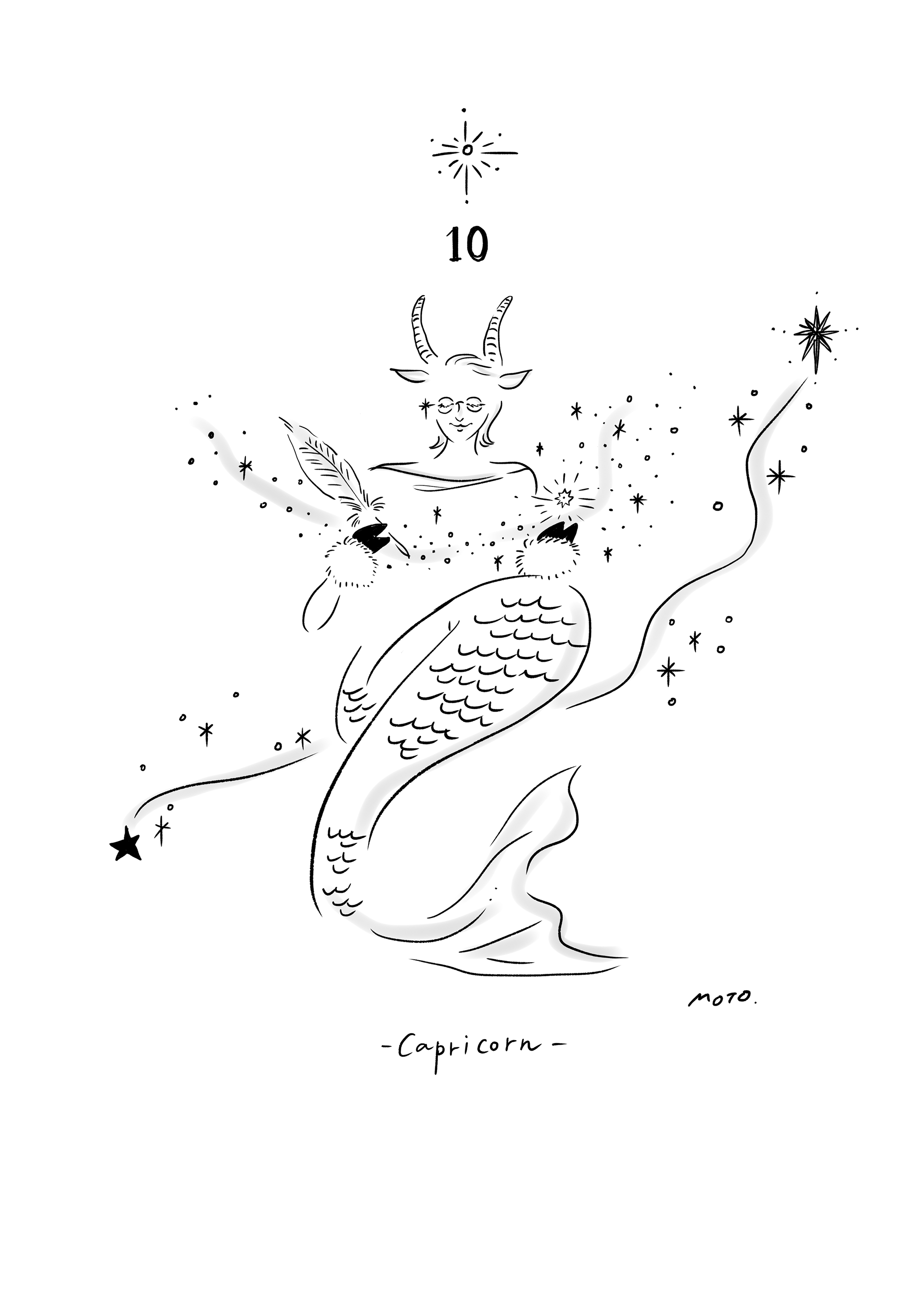 山羊座 -10ハウス-