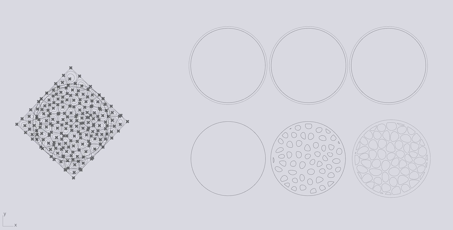 Translating Grasshopper voronoi pattern into cut files