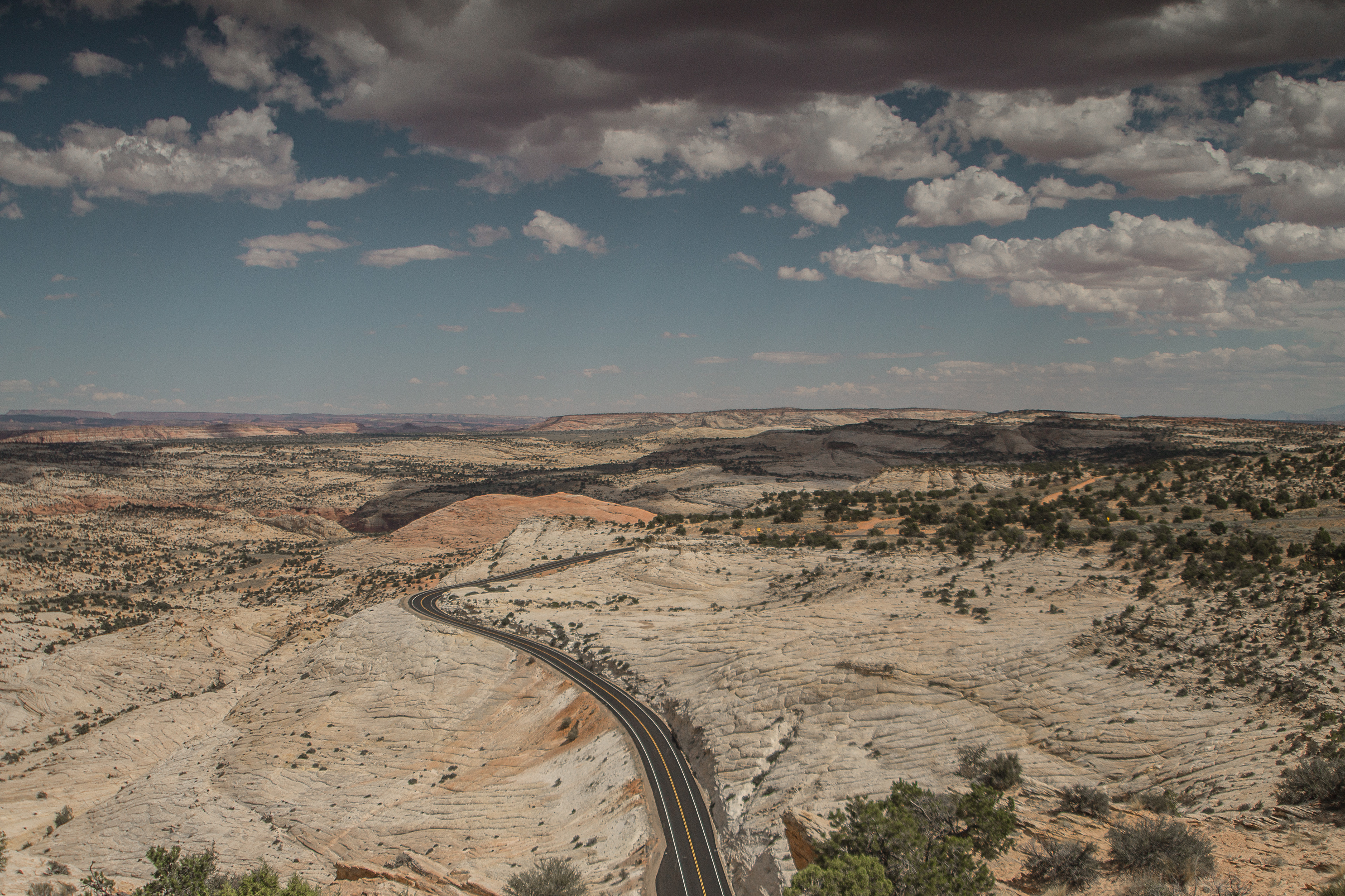 on the road // grand escalante
