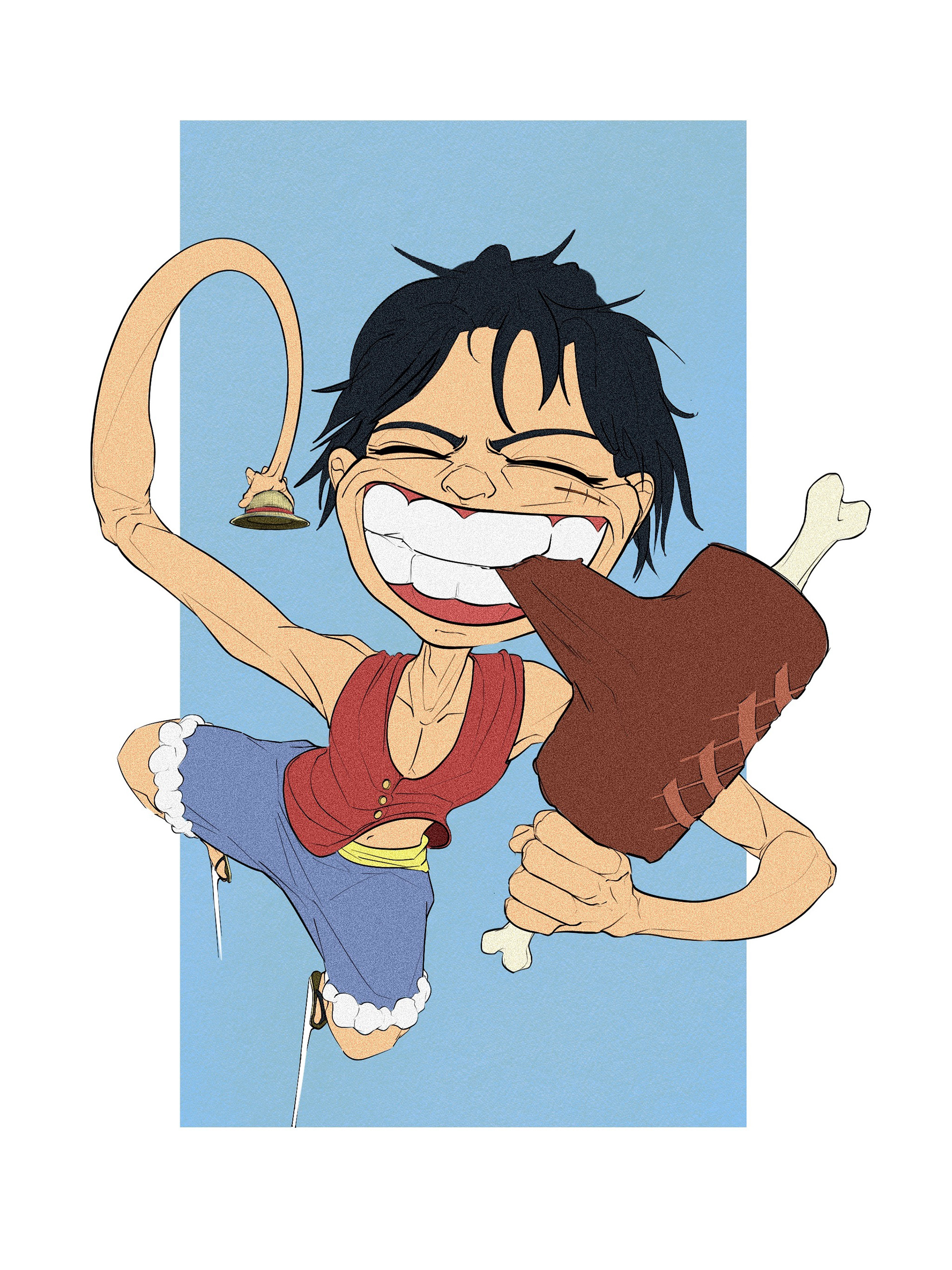 "Monkey D. Luffy" (One Piece Fan Art) 2026