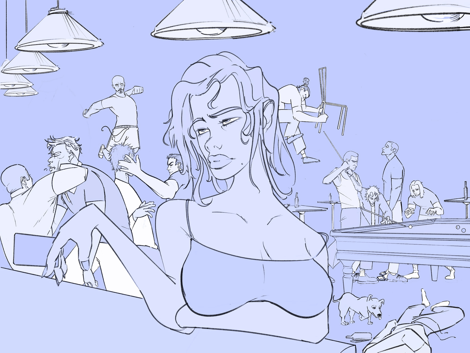 "Knockout" 2025 (digital)