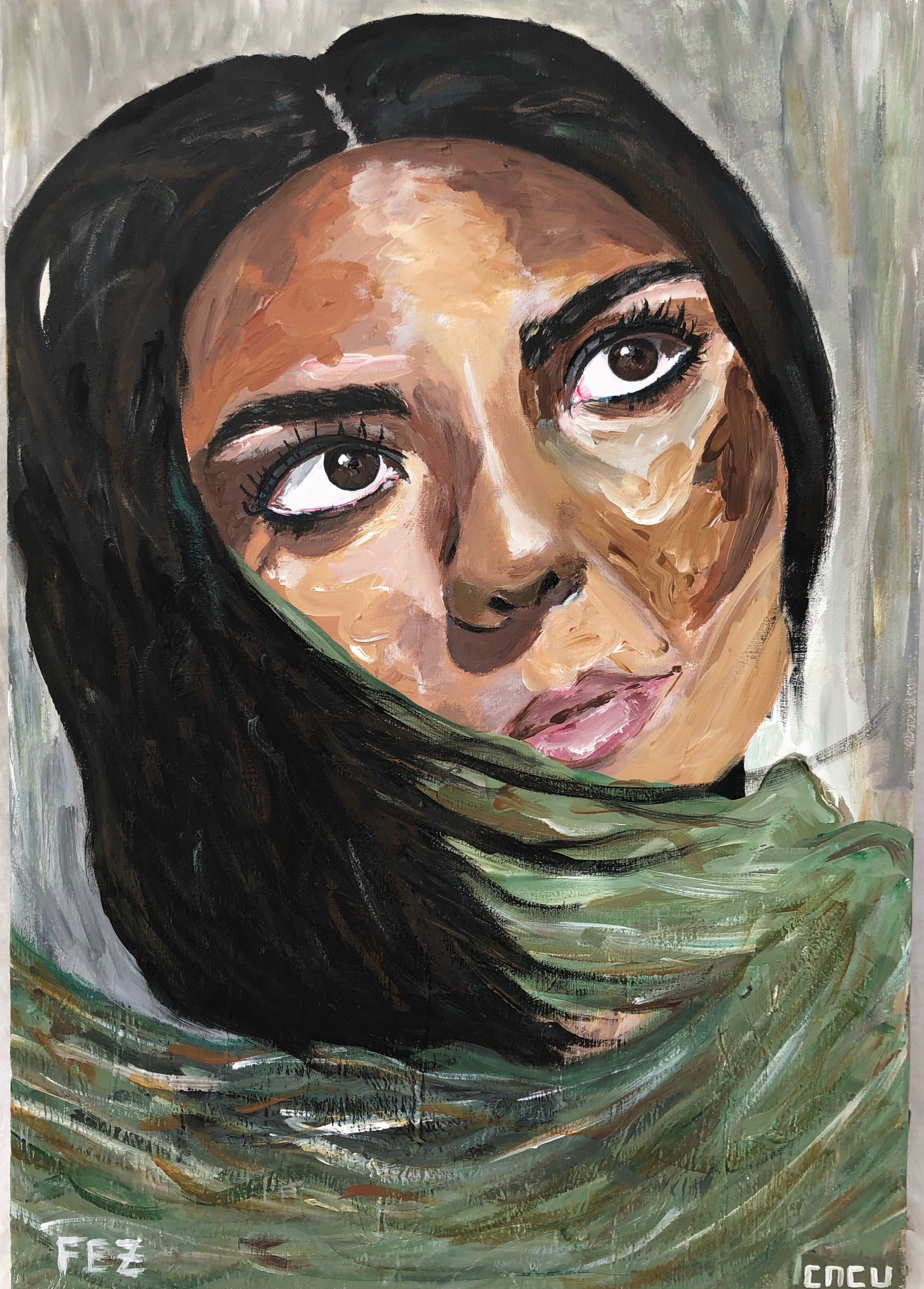 Acrylic on Canvas (35x50cm)