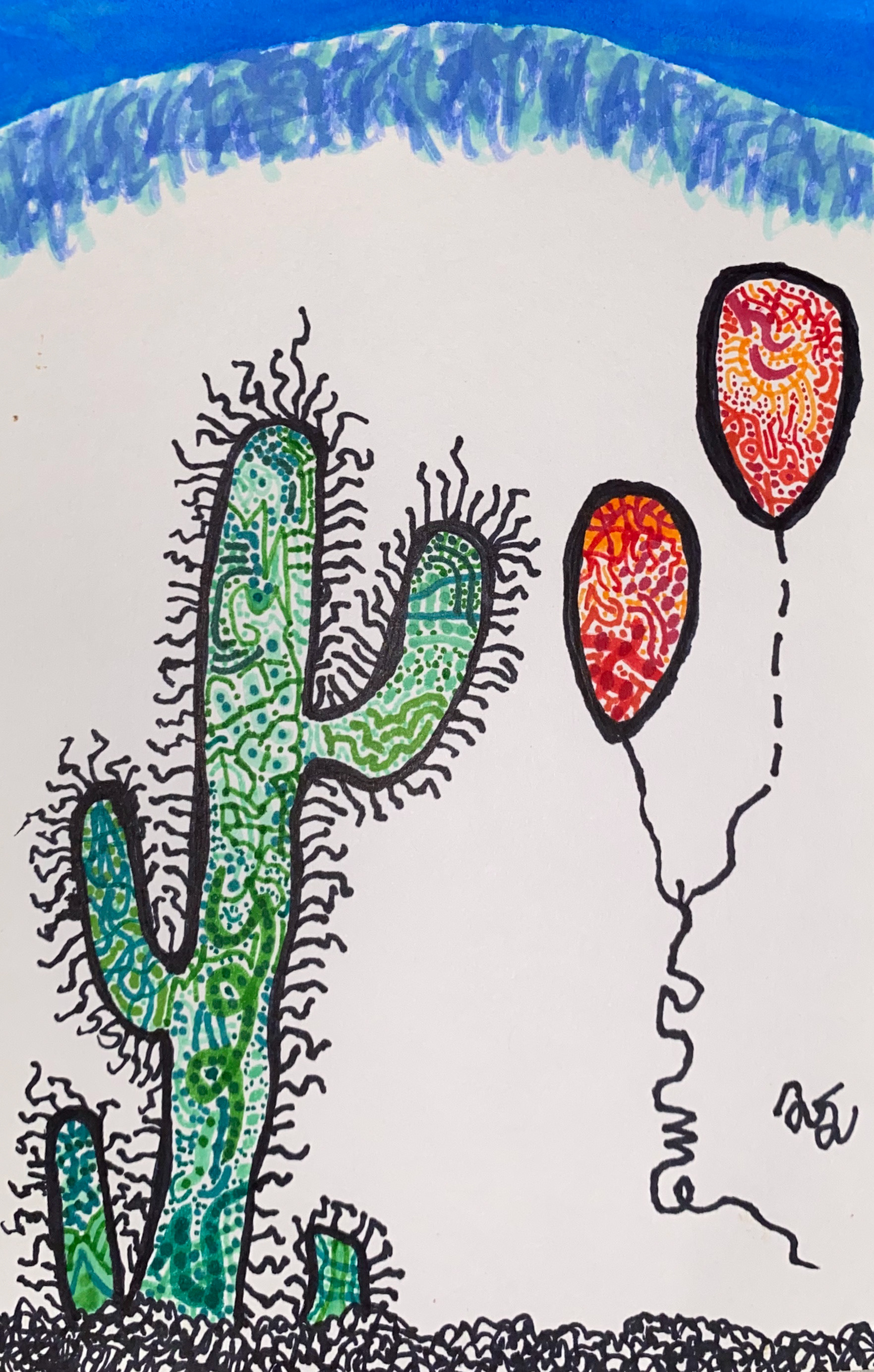 24. “Cactus, Balloons, and Rain” (5/2/20)