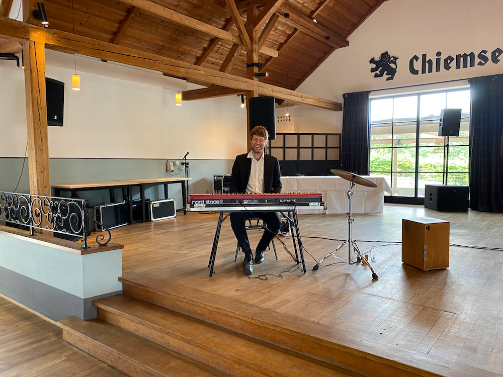 Hochzeitsmusik im Chiemseer Wirtshaus in Chieming am 27.08.2022