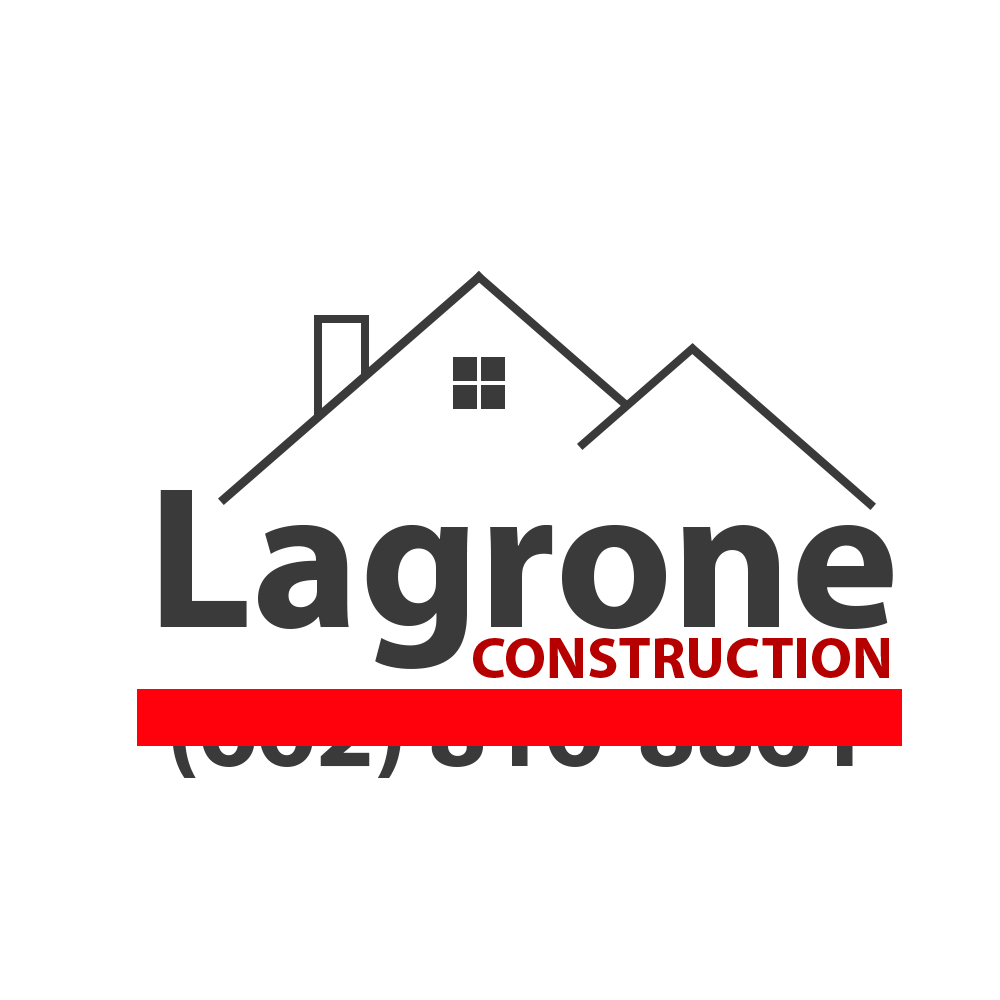 Logo for a local construction company created using Adobe Photoshop.