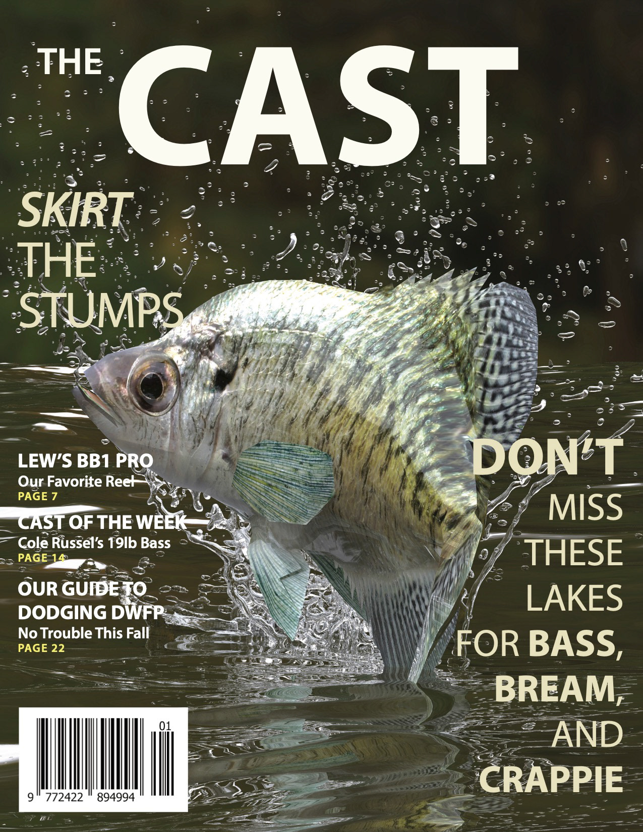 Graphic design project where I created a magazine cover. This was created using Adobe Photoshop.