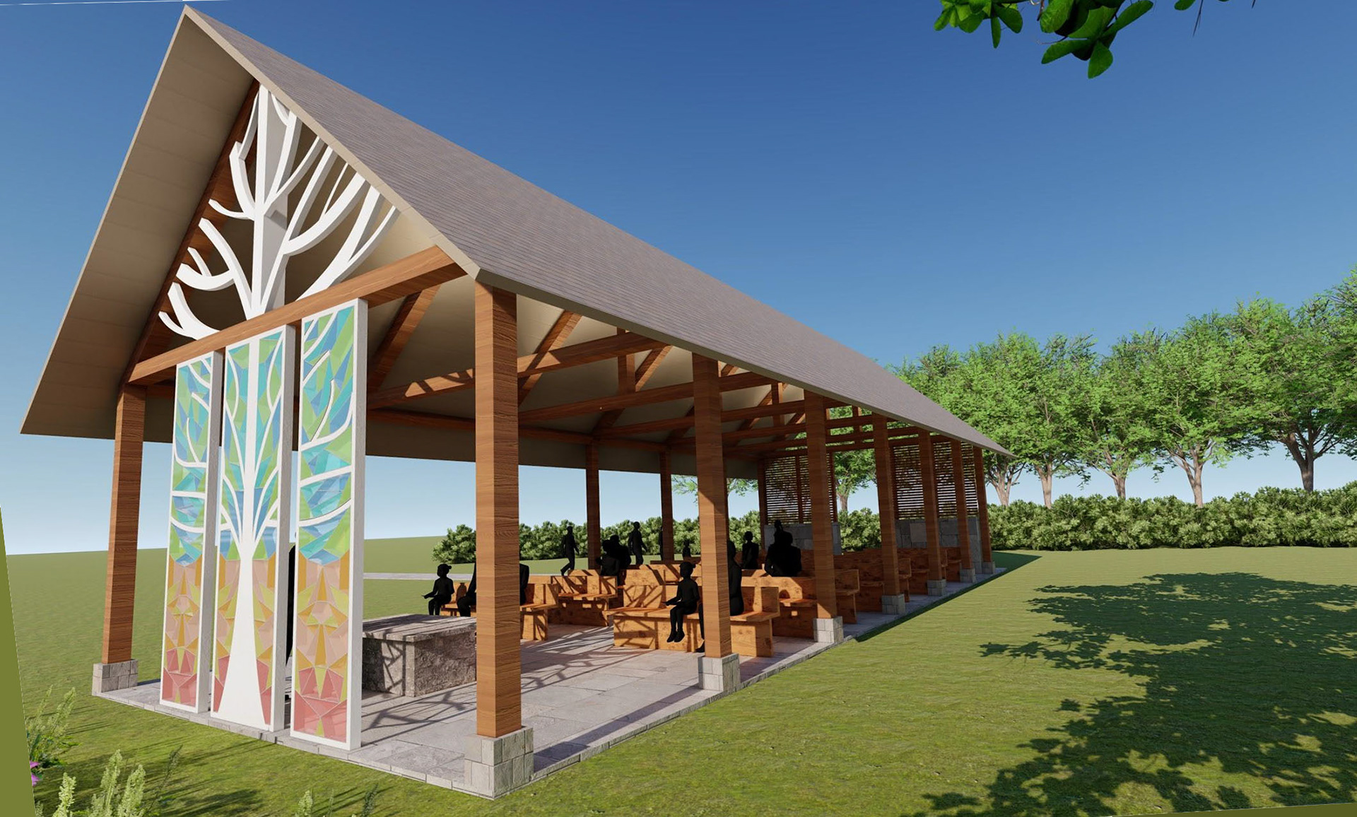 Exterior perspective