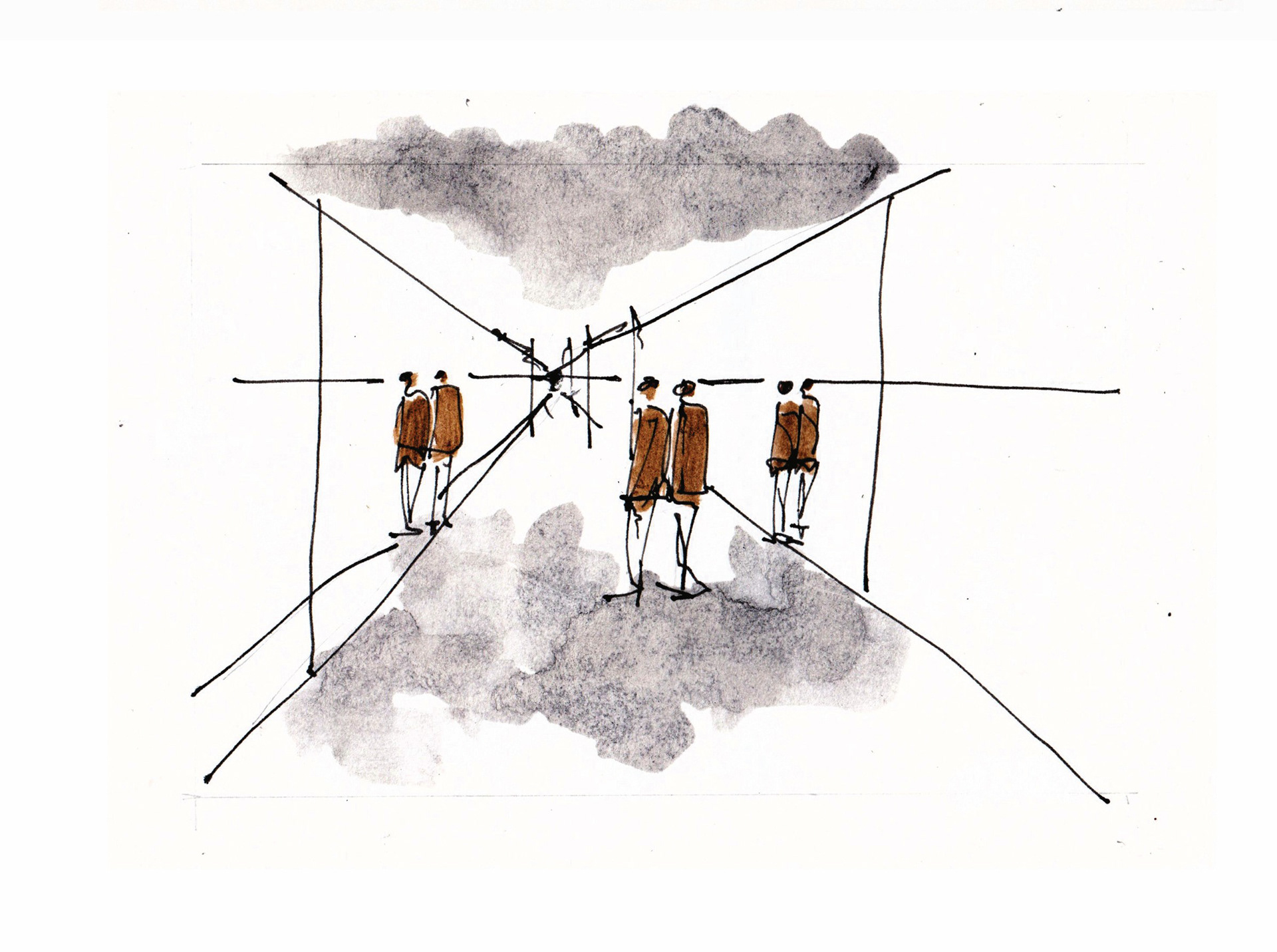 One point perspective