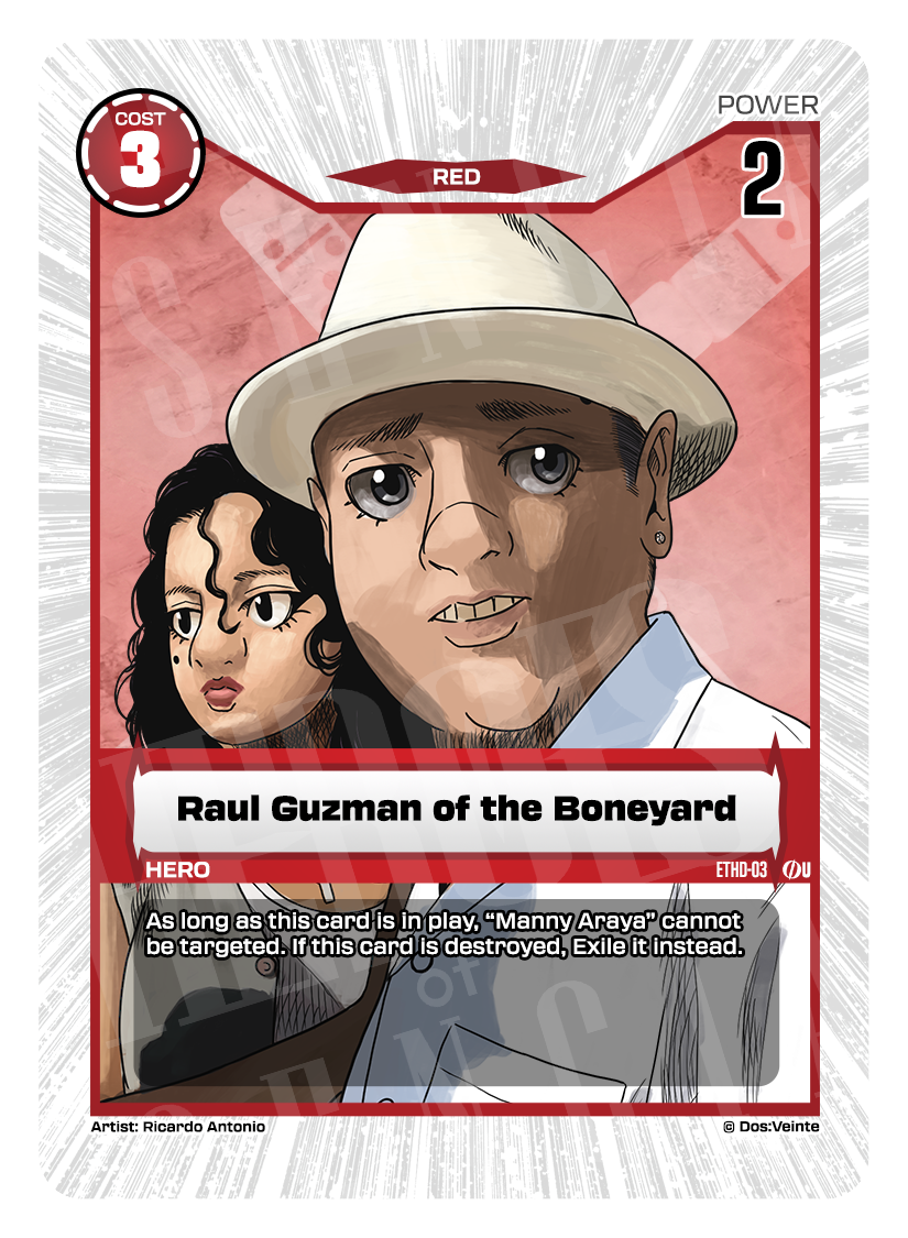 Raul Guzman of the Boneyard