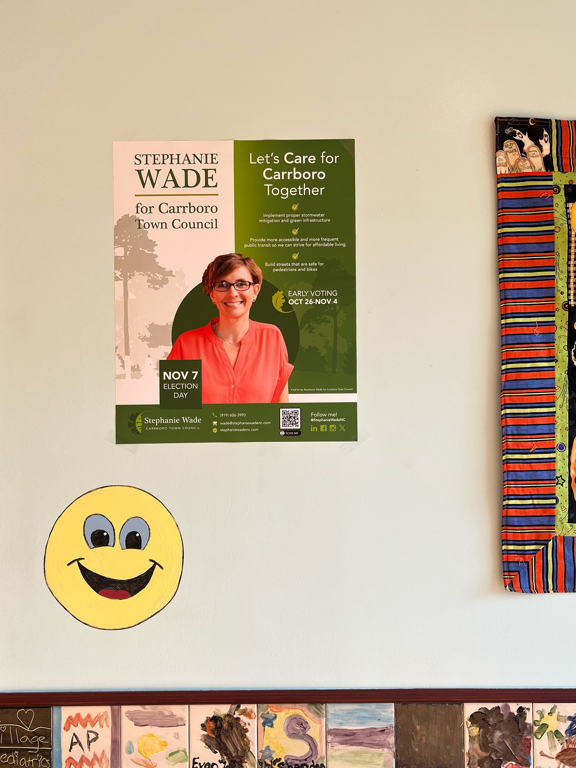 16 x 20in Poster at Village Pediatrics at Chapel Hill
