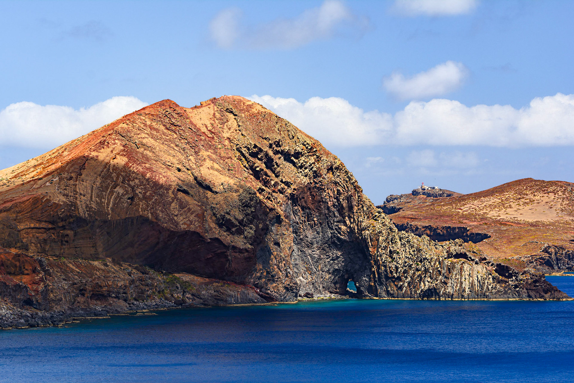 Vulkanische Schichten