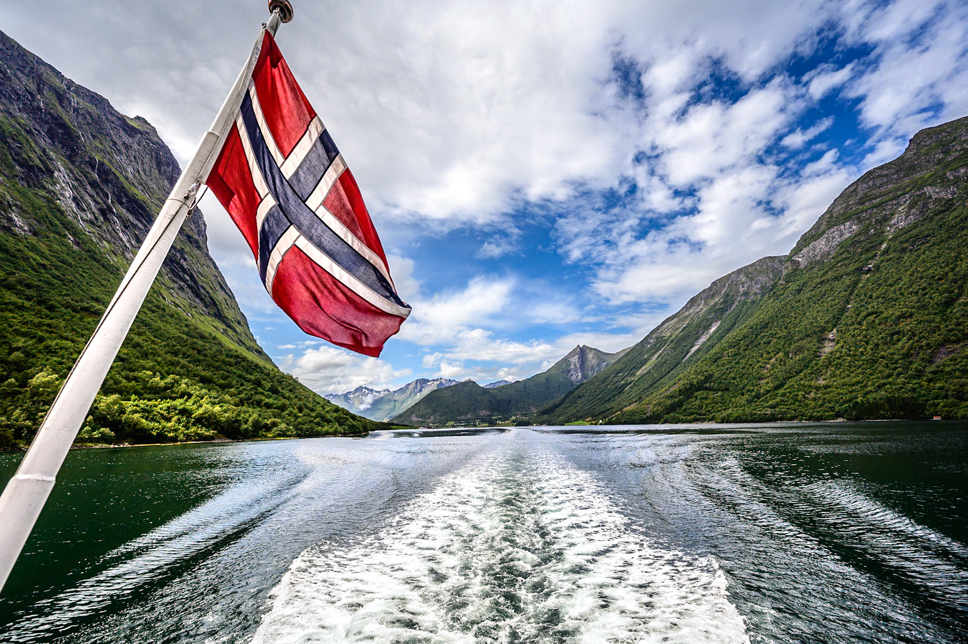 Hjørundfjorden, Norwegen