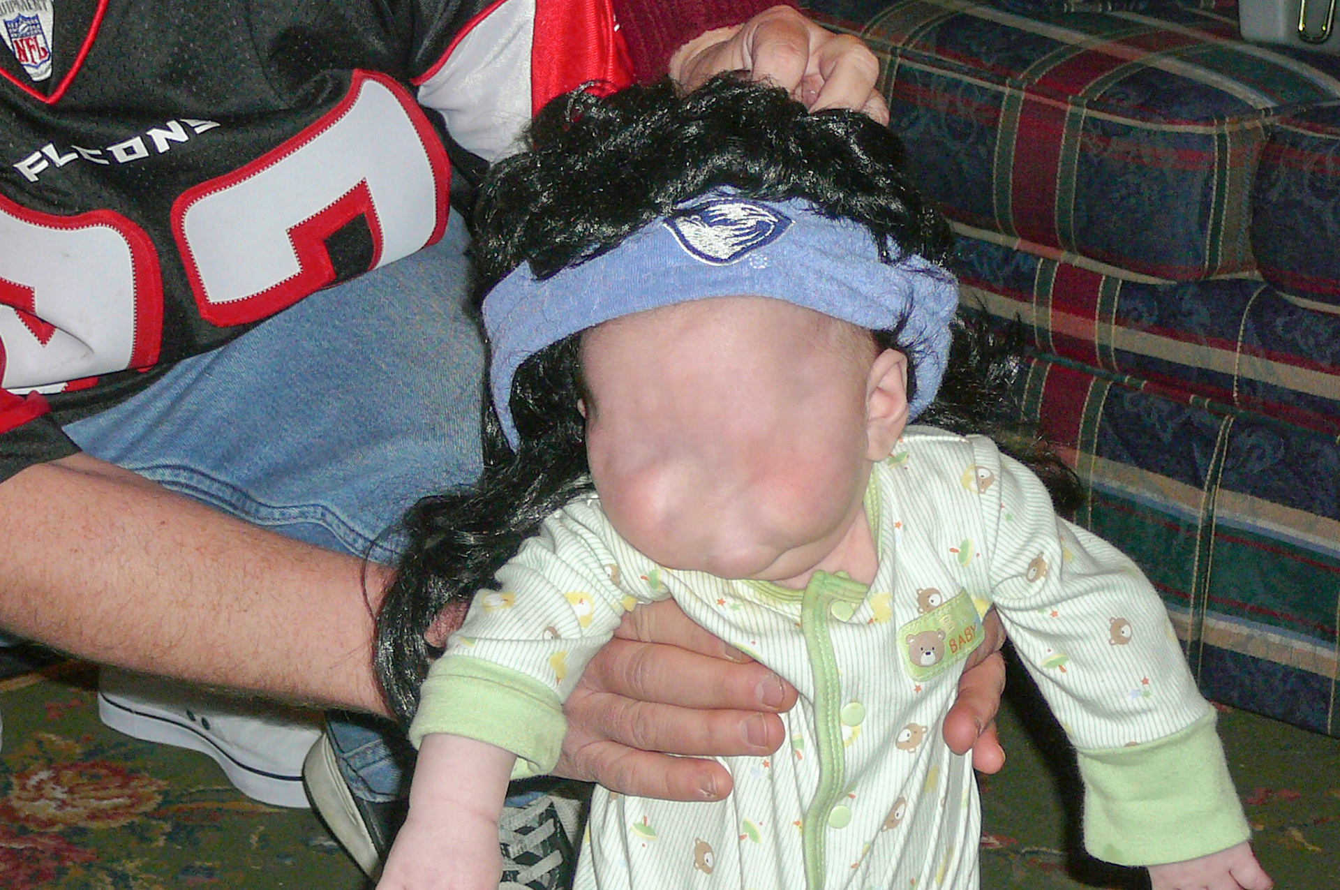"Wig on a Baby?" 5" x 7" Inkjet on Glossy Photo Paper