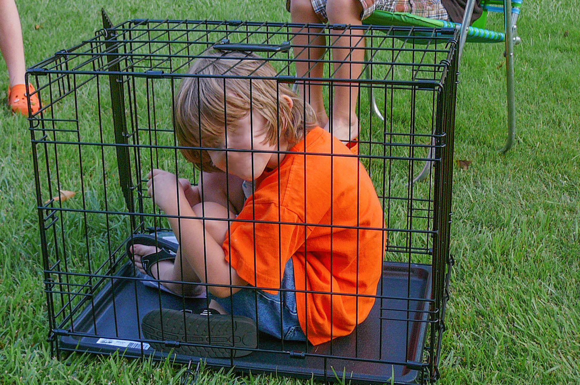 "In a Cage?" 5" x 7" Inkjet on Glossy Photo Paper