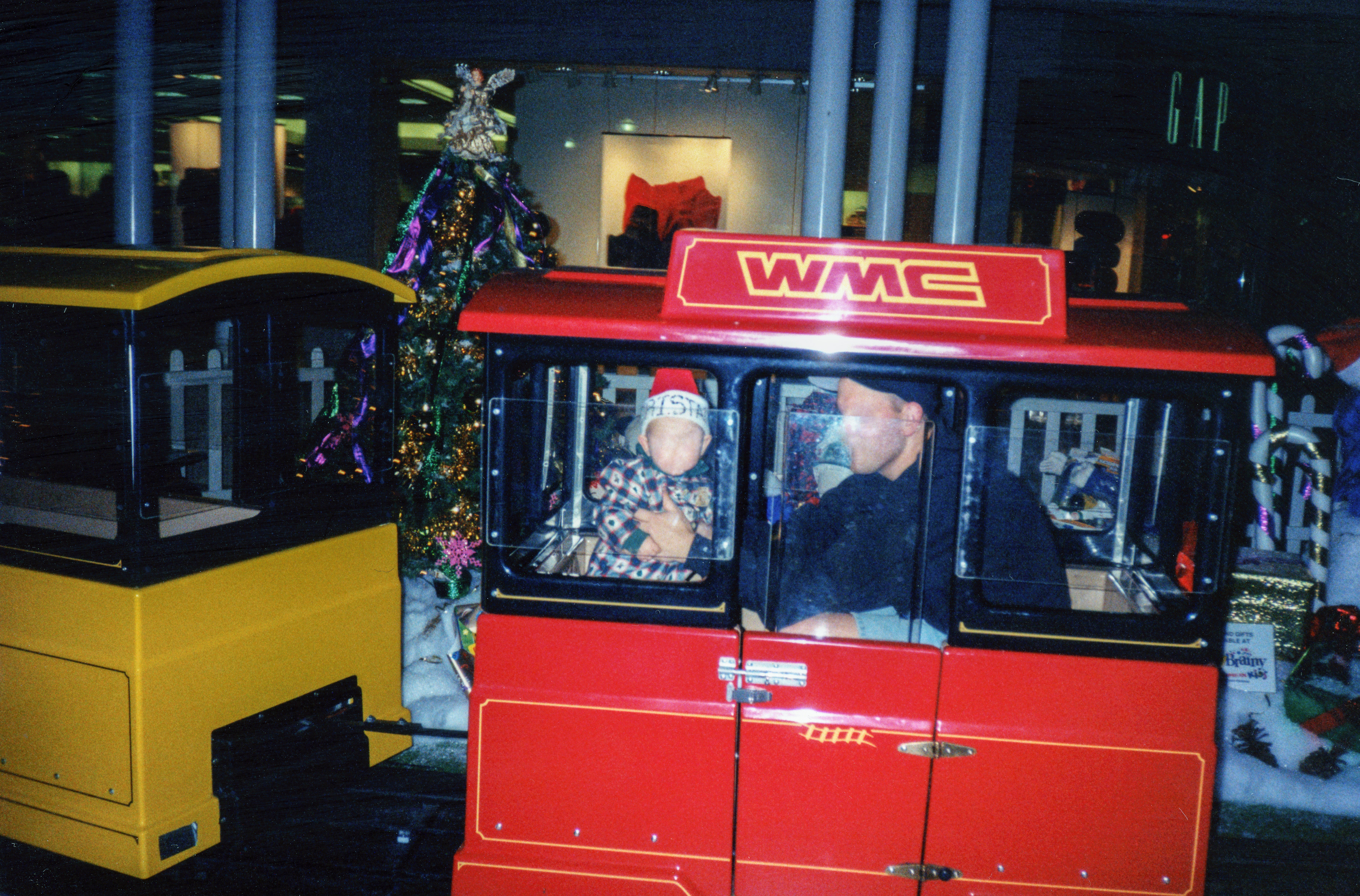 "Christmas Train?" 5" x 7" Inkjet on Glossy Photo Paper