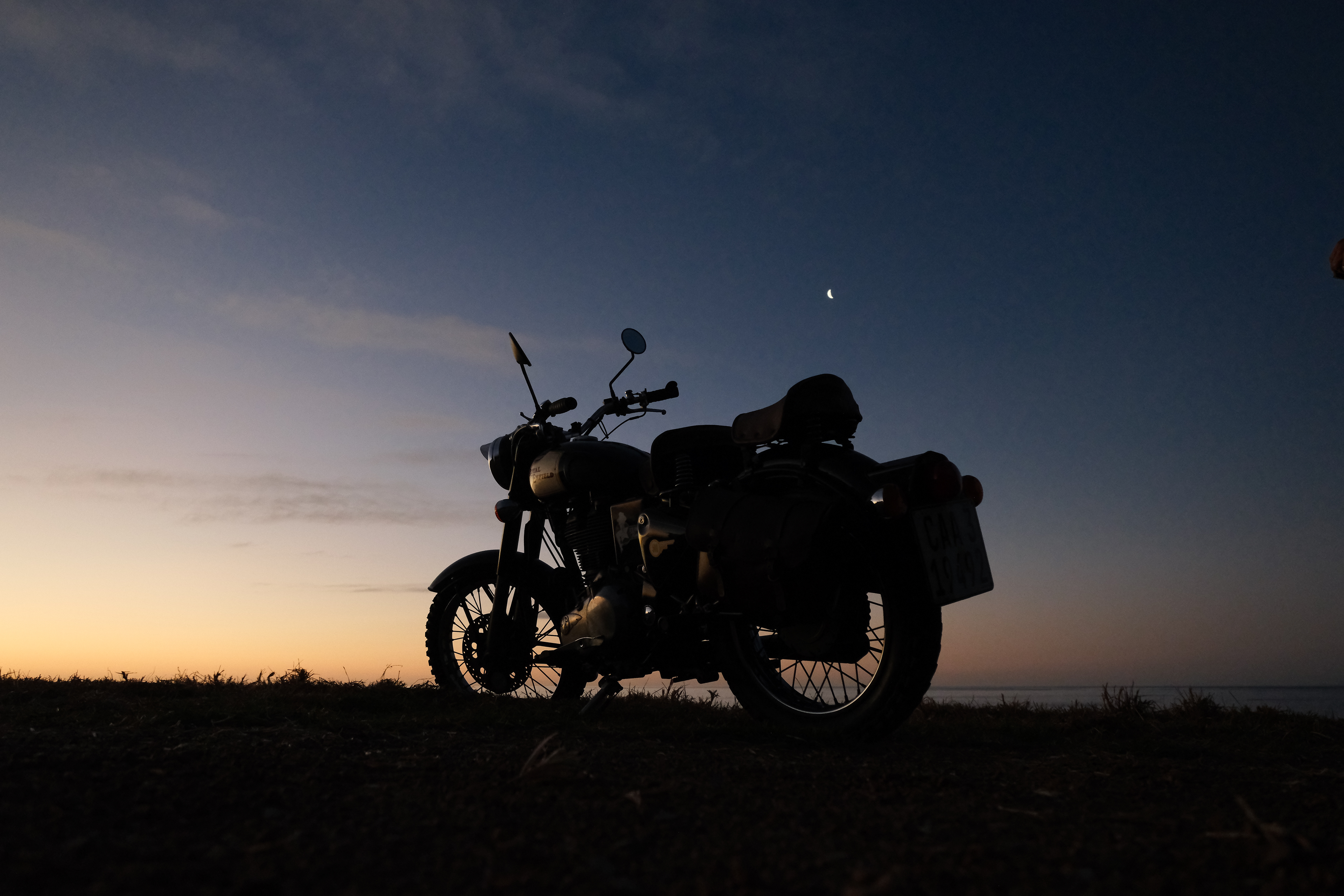 "Into the Sunset" in Universal Provia by Nathalie Boucry