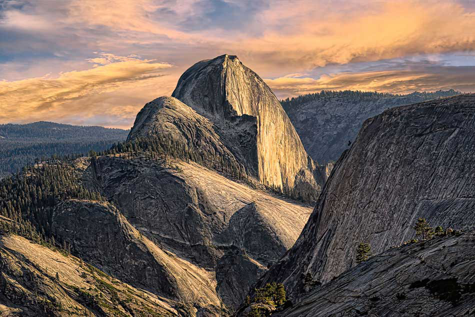 HalfDome from Tenaya Canyon