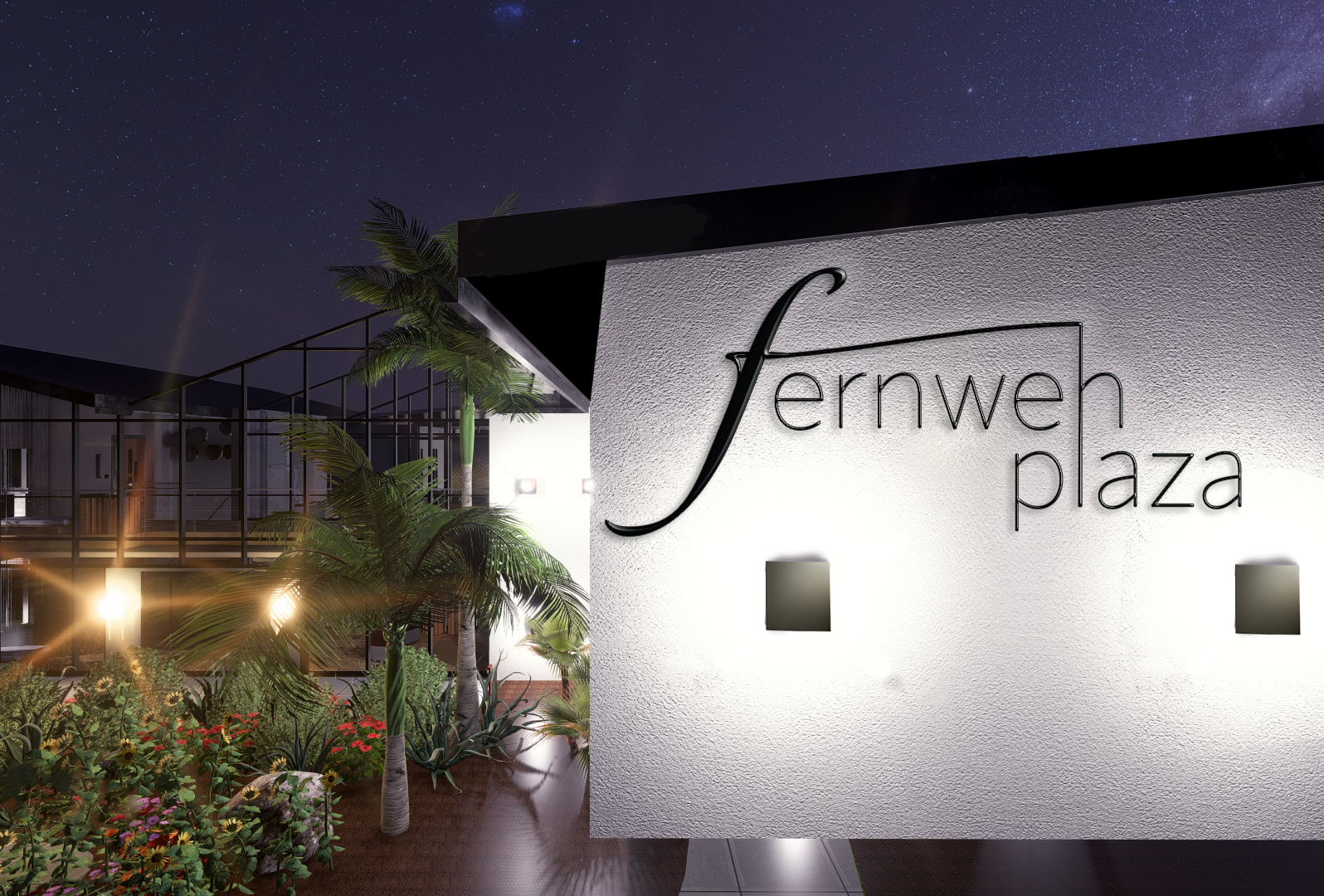 Fernweh Plaza Branding