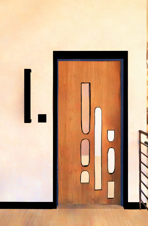 Fernweh Plaza: Custom Door