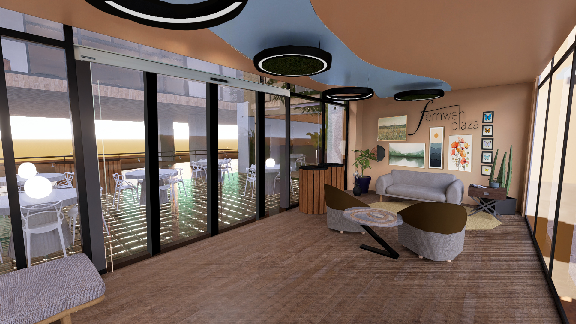 Fernweh Plaza Lobby