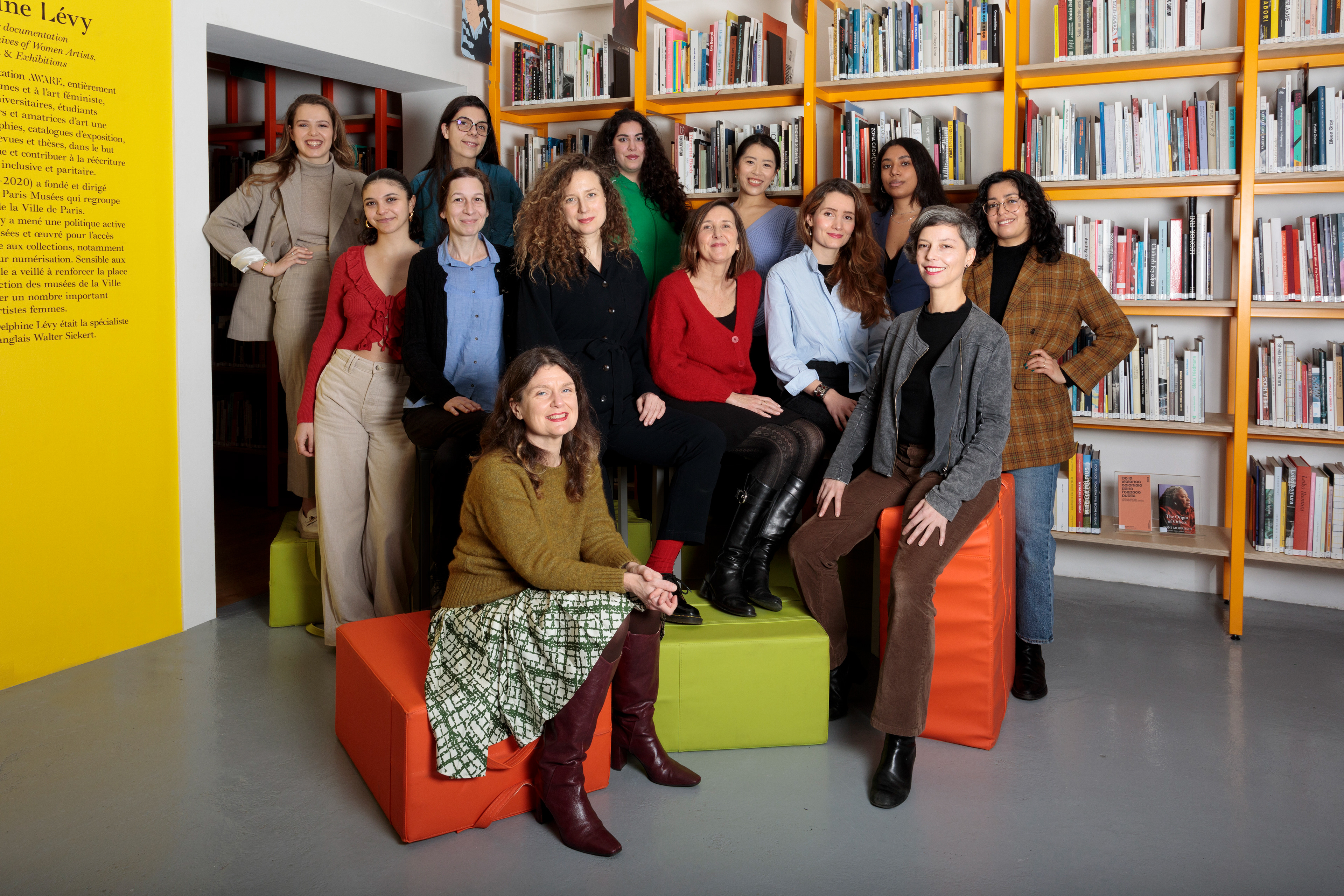 Equipie de AWARE pour les 10 ans de l'association.