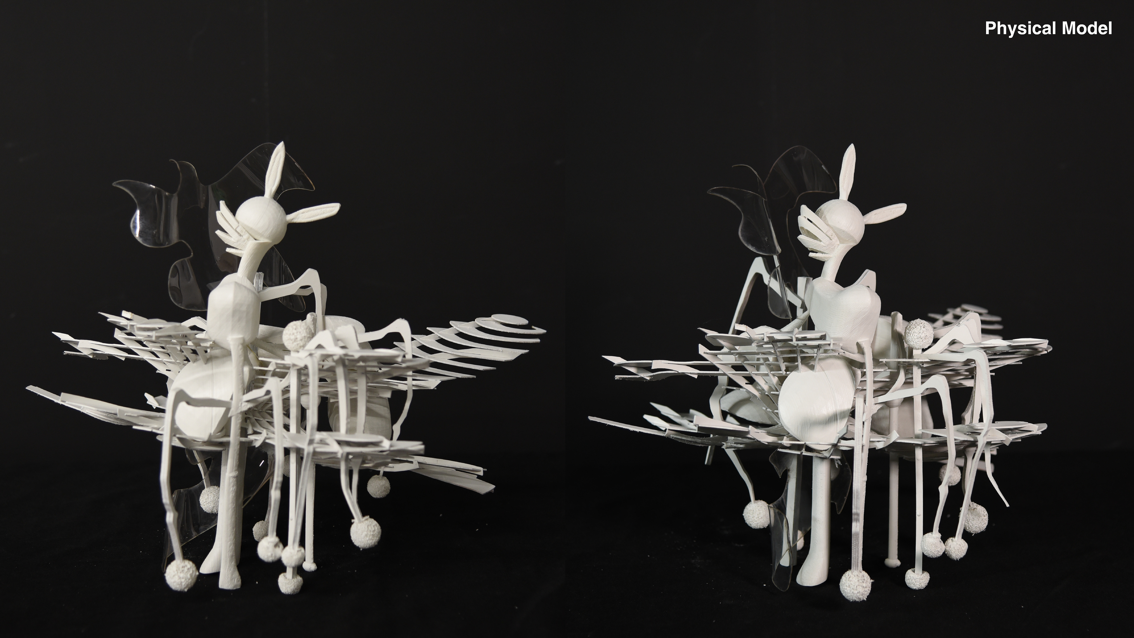 Physical fabricated model